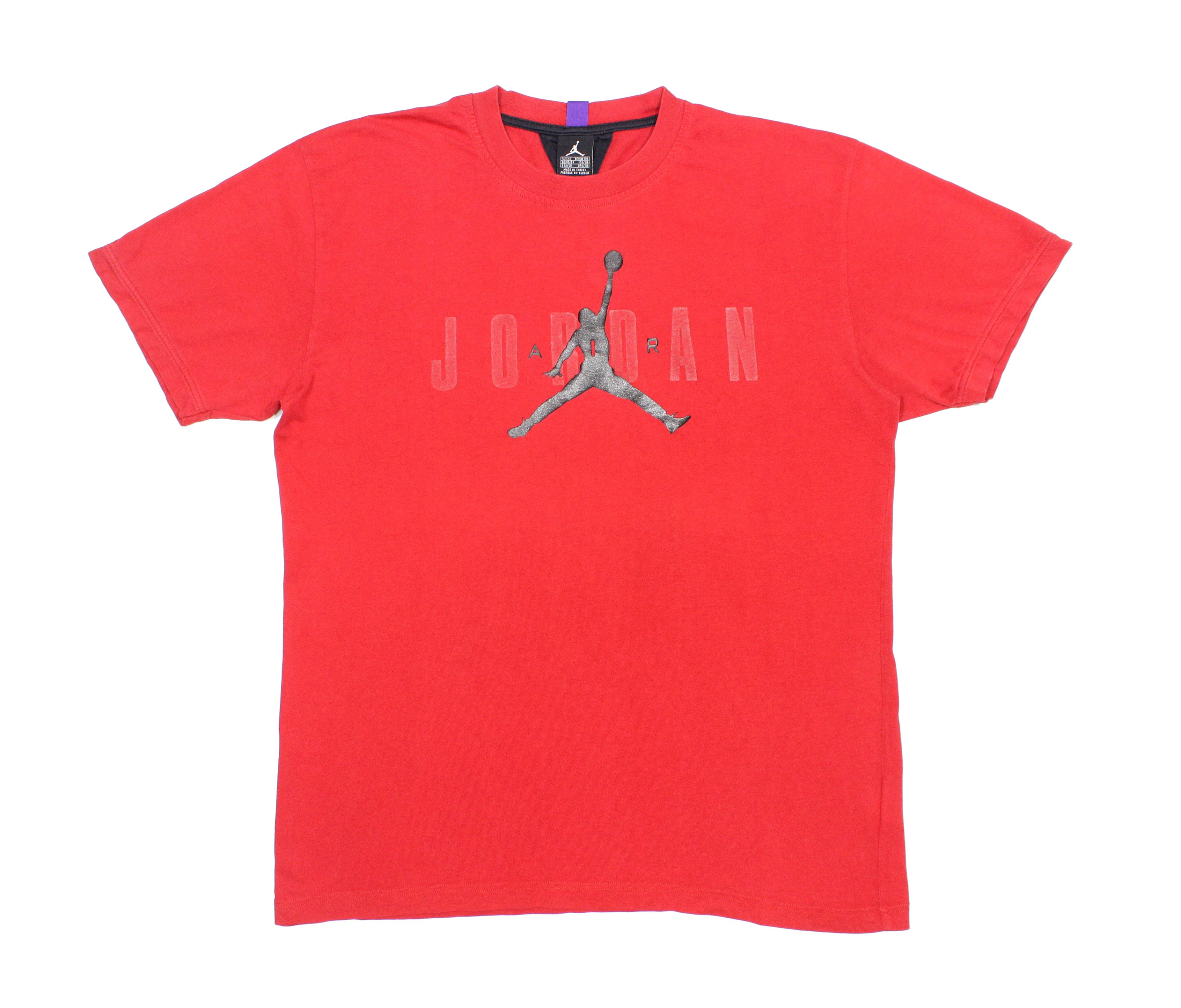 Nike 90S Jordan Big Logo T-Shirt Size US XL / EU 56 / 4 - 1 Thumbnail