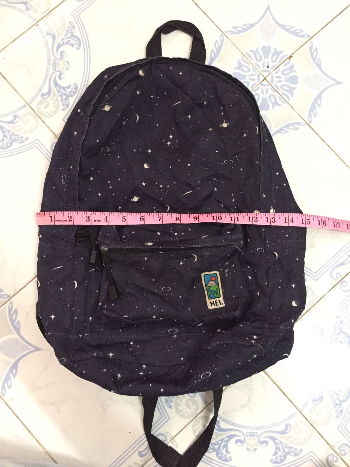 Japanese Brand Mei Universe Printed Cordura Fabric Backpack Size ONE SIZE - 10 Thumbnail