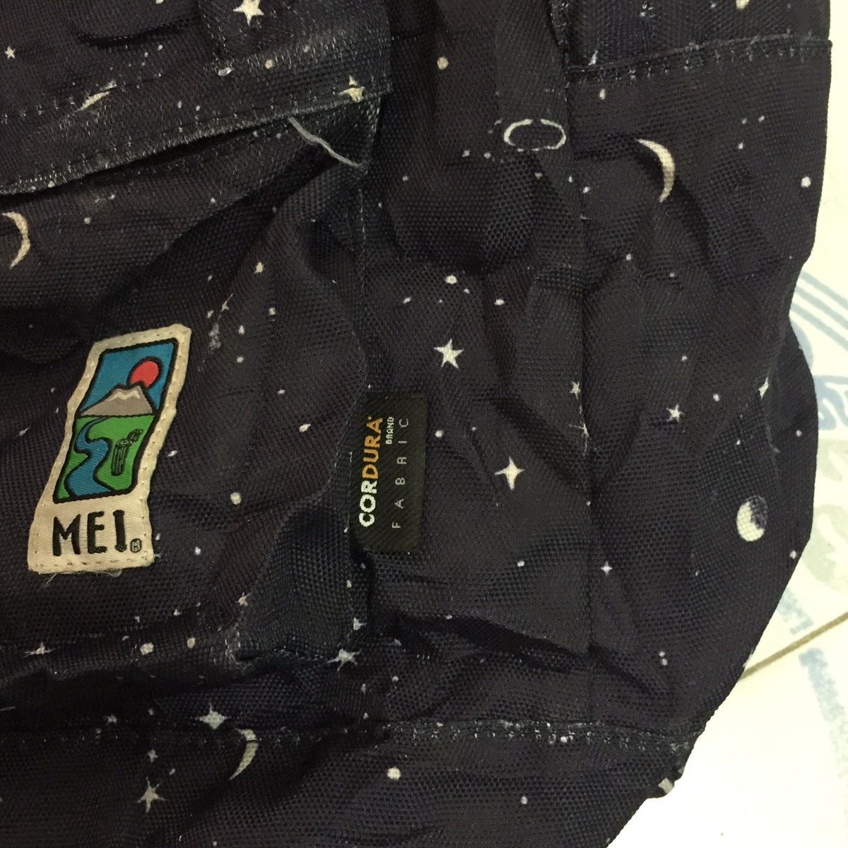 Japanese Brand Mei Universe Printed Cordura Fabric Backpack Size ONE SIZE - 5 Thumbnail
