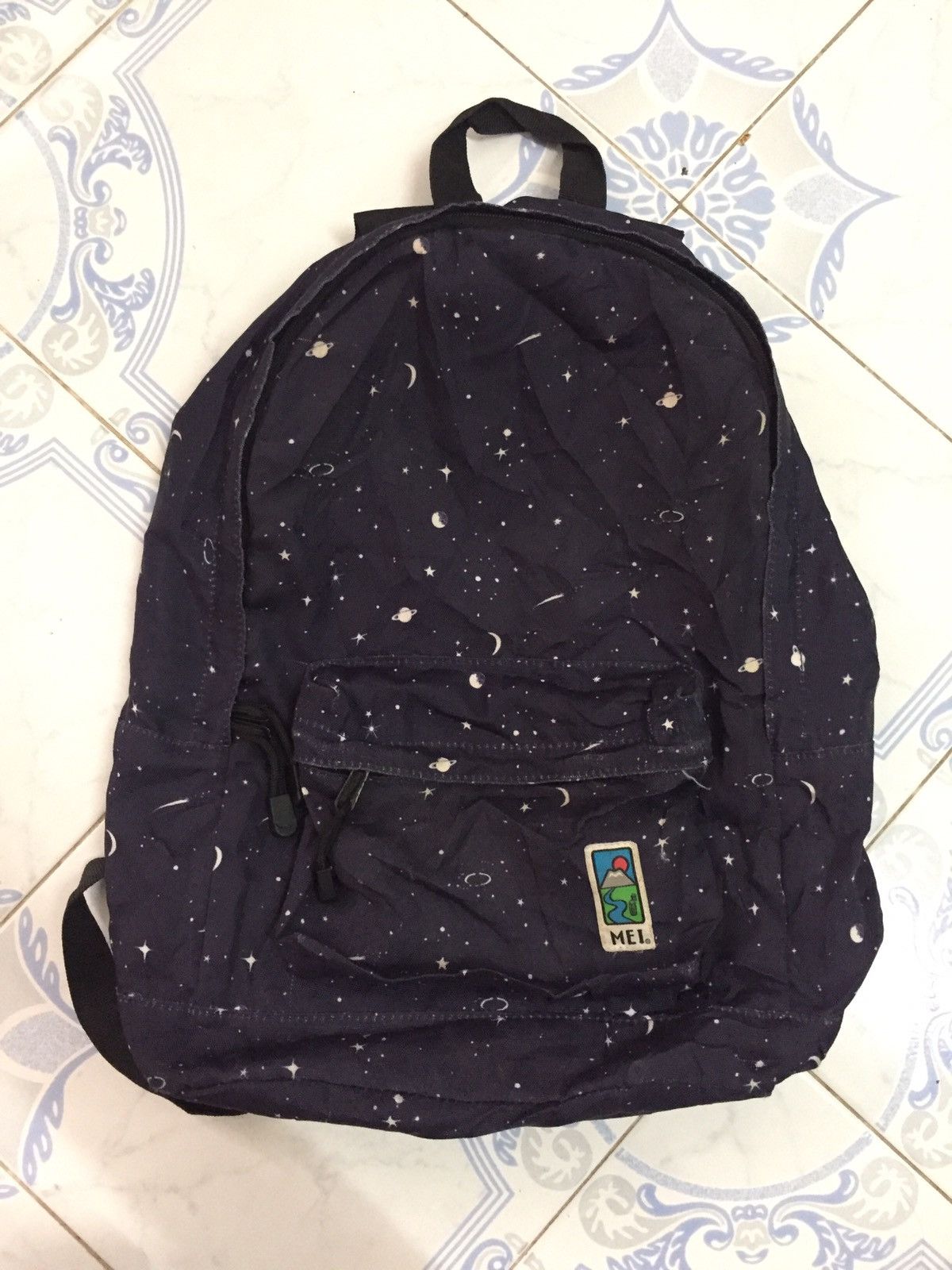 Japanese Brand Mei Universe Printed Cordura Fabric Backpack Size ONE SIZE - 1 Thumbnail
