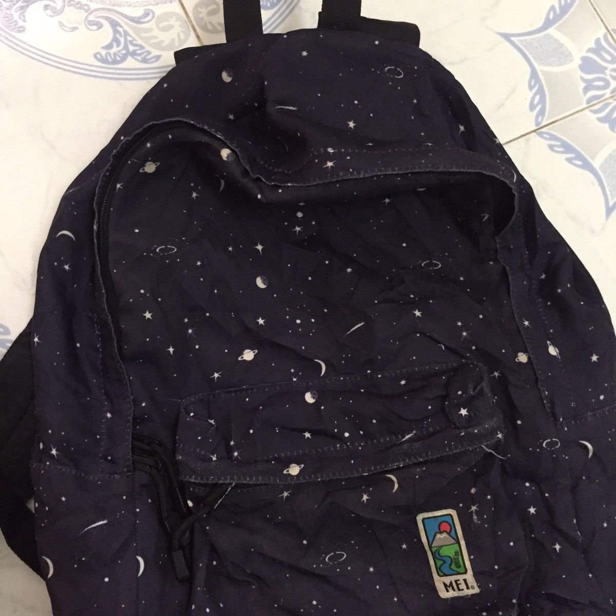 Japanese Brand Mei Universe Printed Cordura Fabric Backpack Size ONE SIZE - 6 Thumbnail