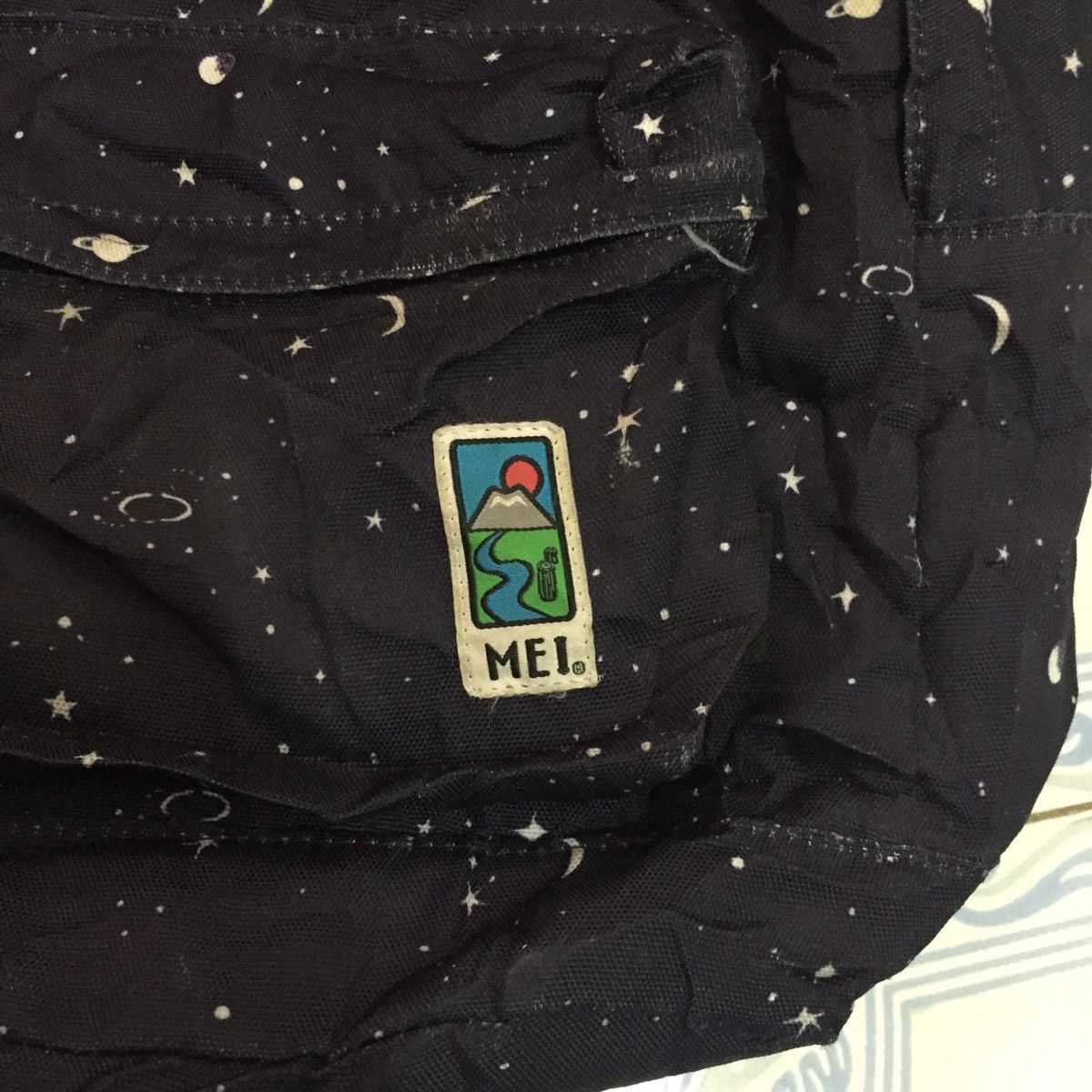Japanese Brand Mei Universe Printed Cordura Fabric Backpack Size ONE SIZE - 4 Thumbnail