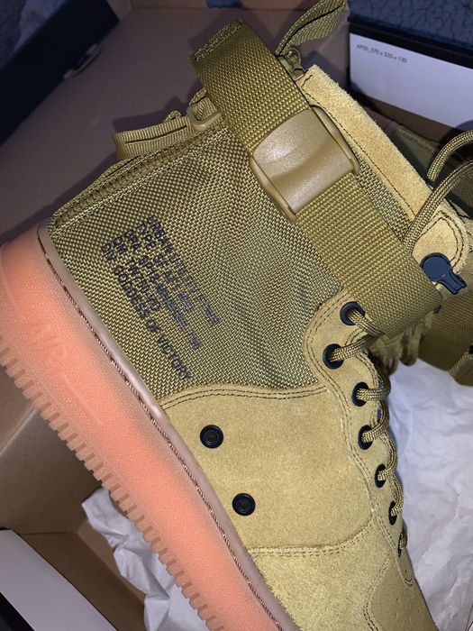 nike sf af1 mid desert moss
