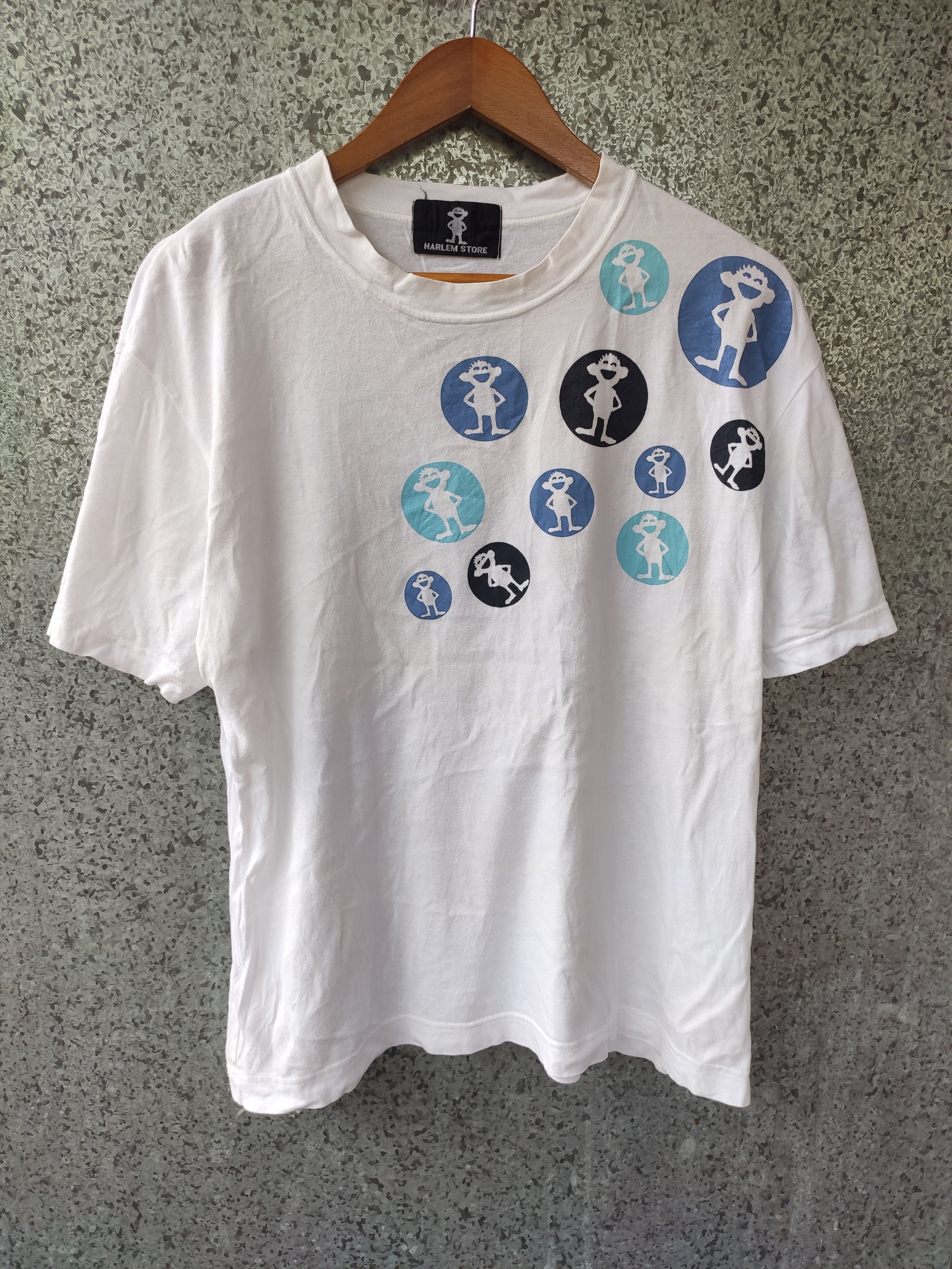 Harlem Globetrotters 🔥 Vintage Harlem Store t shirt street wear Size US L / EU 52-54 / 3 - 1 Thumbnail