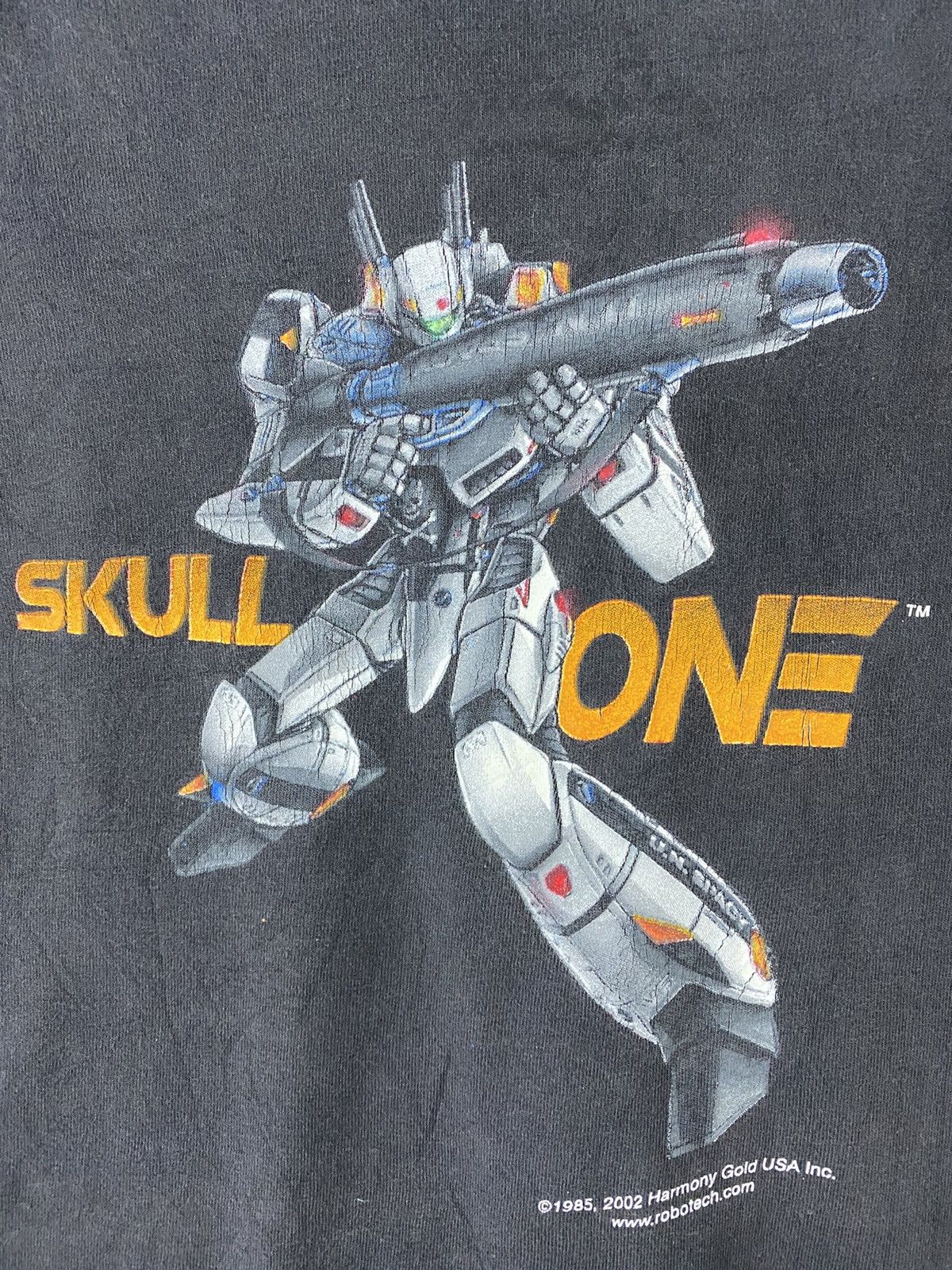 Japanese Brand vintage 2002 robotech skull one japanese rare anime t-shirts Size US XL / EU 56 / 4 - 3 Thumbnail