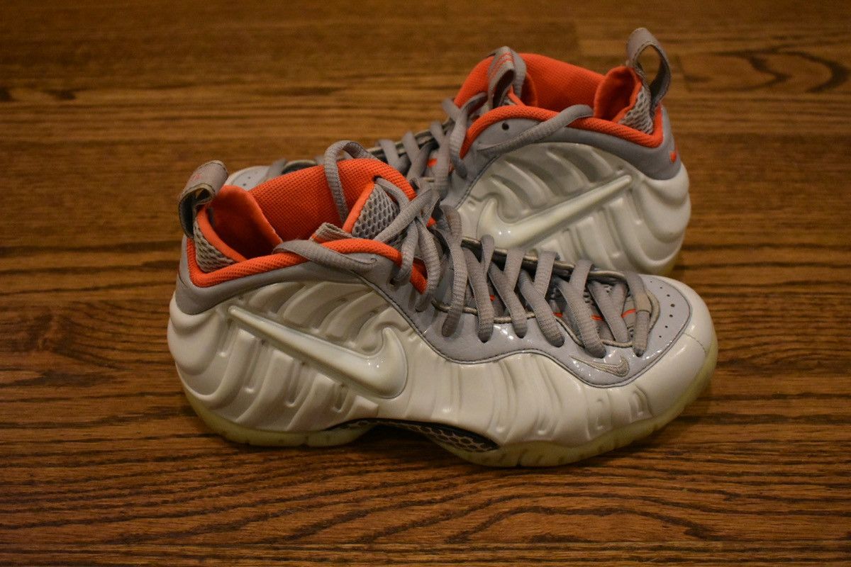 Nike Air Foamposite Pro Premium Pure Platinum 2016 Size US 7 / EU 40 - 3 Thumbnail