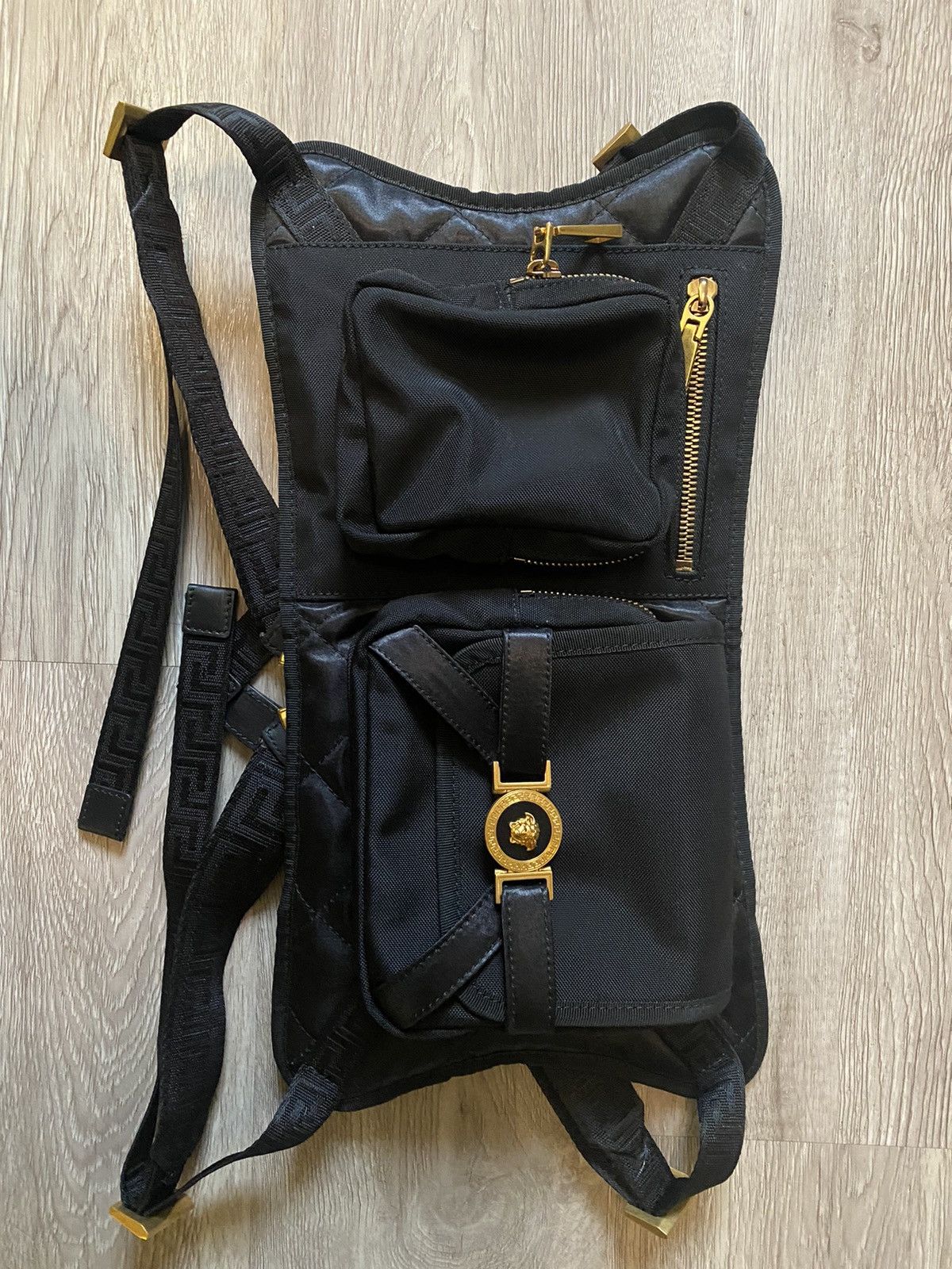 Versace Rare Versace chest rig bag Grailed