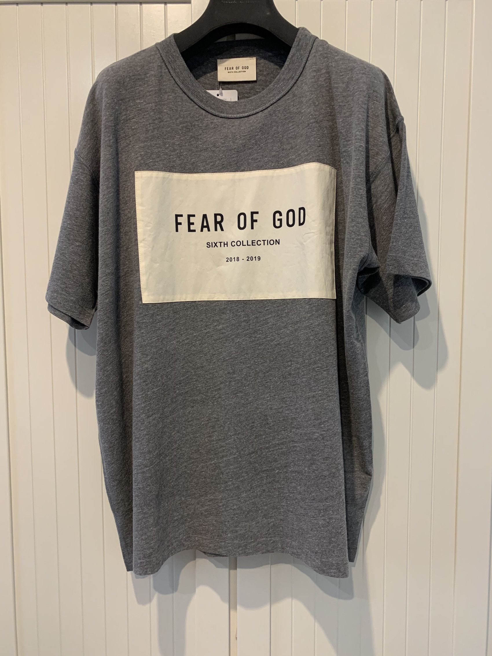 Fear of God FW'19 6th Collection T-shirt | Grailed