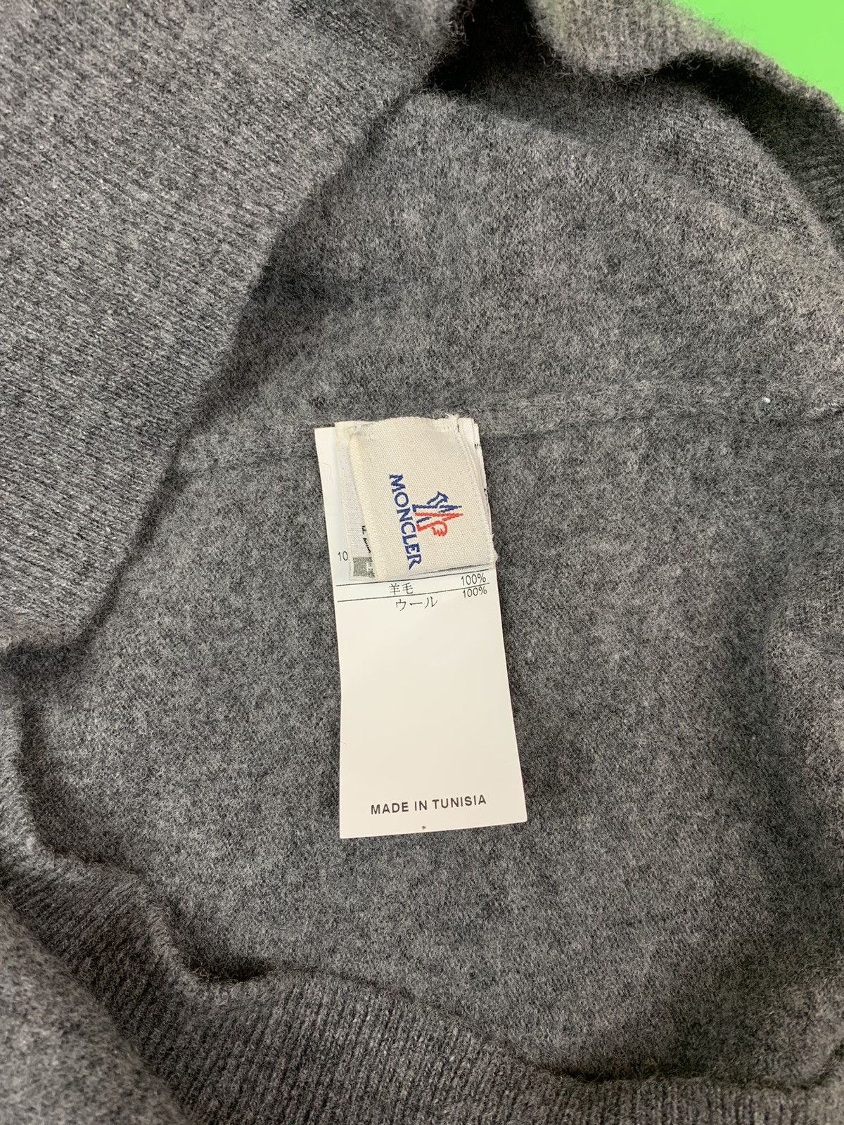 Moncler Moncler Wool Knitted Round Neck Sweater Size US S / EU 44-46 / 1 - 6 Thumbnail
