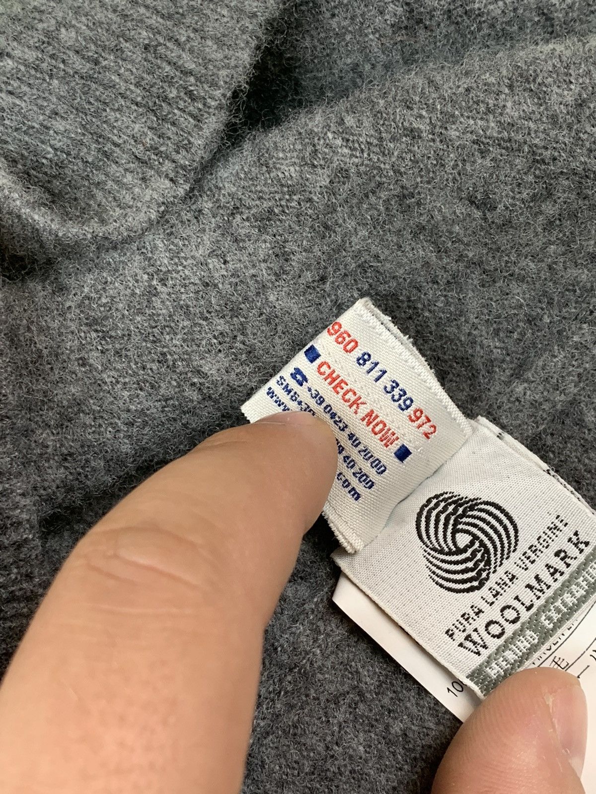 Moncler Moncler Wool Knitted Round Neck Sweater Size US S / EU 44-46 / 1 - 7 Thumbnail