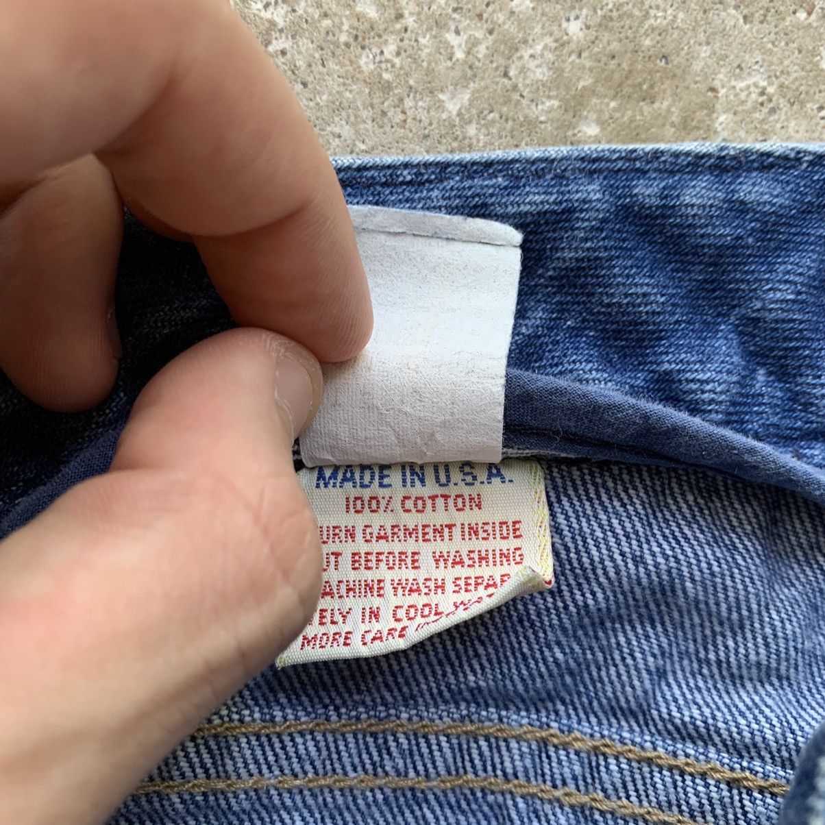 Calvin Klein × Vintage Vintage 1981 Calvin Klein raw denim jeans Size US 26 / EU 42 - 4 Thumbnail