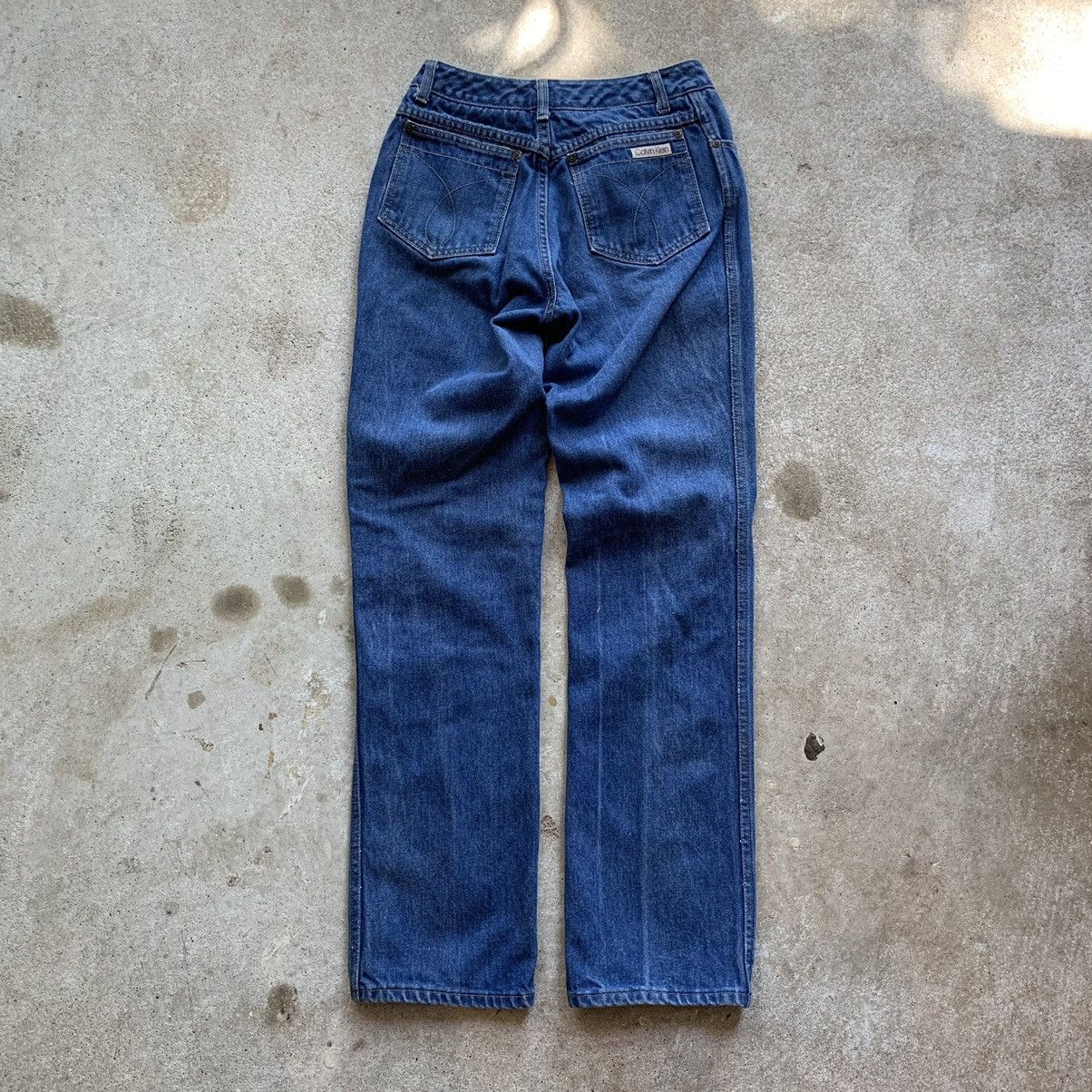 Calvin Klein × Vintage Vintage 1981 Calvin Klein raw denim jeans Size US 26 / EU 42 - 2 Thumbnail