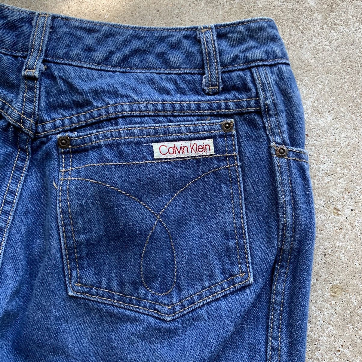 Calvin Klein × Vintage Vintage 1981 Calvin Klein raw denim jeans Size US 26 / EU 42 - 3 Thumbnail