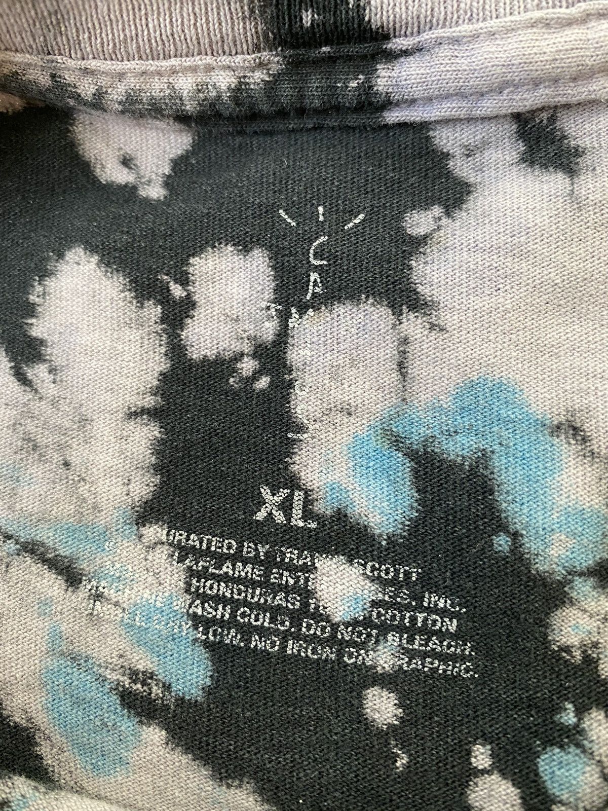 Travis Scott Highest in the Room Tie Dye Tee Size US XL / EU 56 / 4 - 2 Thumbnail