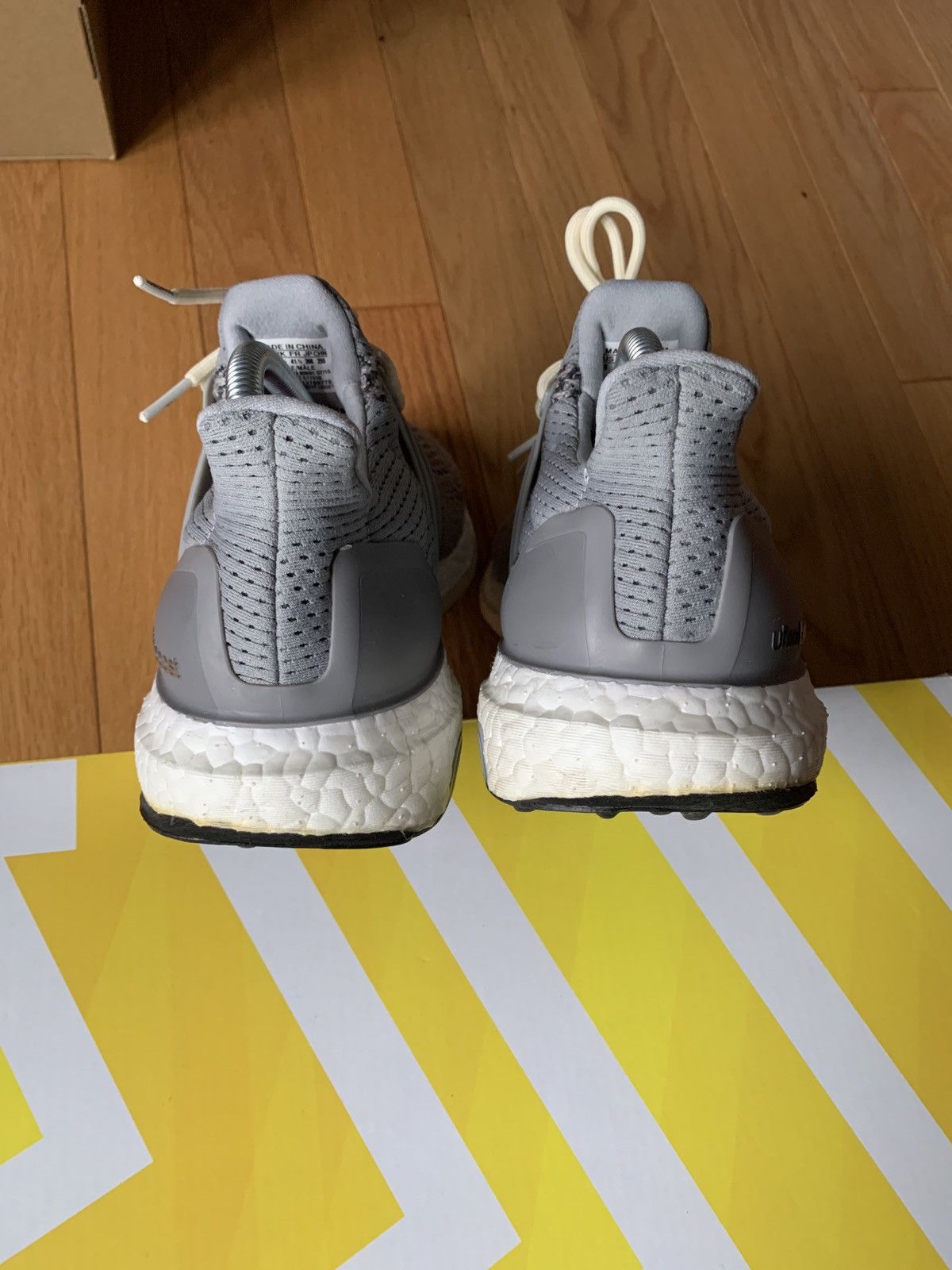 Adidas Adidas UltraBoost 1.0 Wool Grey 2015 Size US 8 / EU 41 - 5 Thumbnail