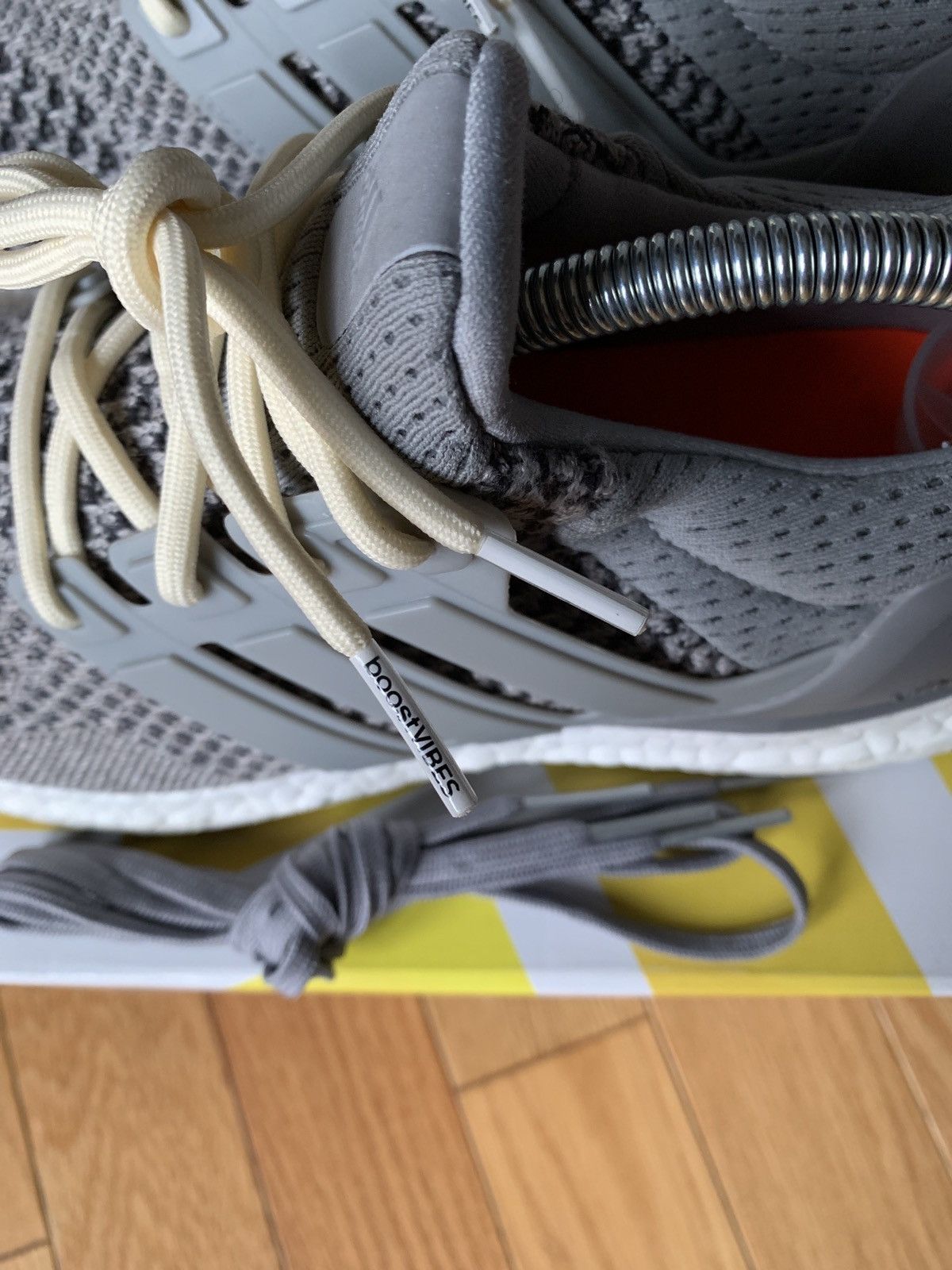 Adidas Adidas UltraBoost 1.0 Wool Grey 2015 Size US 8 / EU 41 - 2 Thumbnail