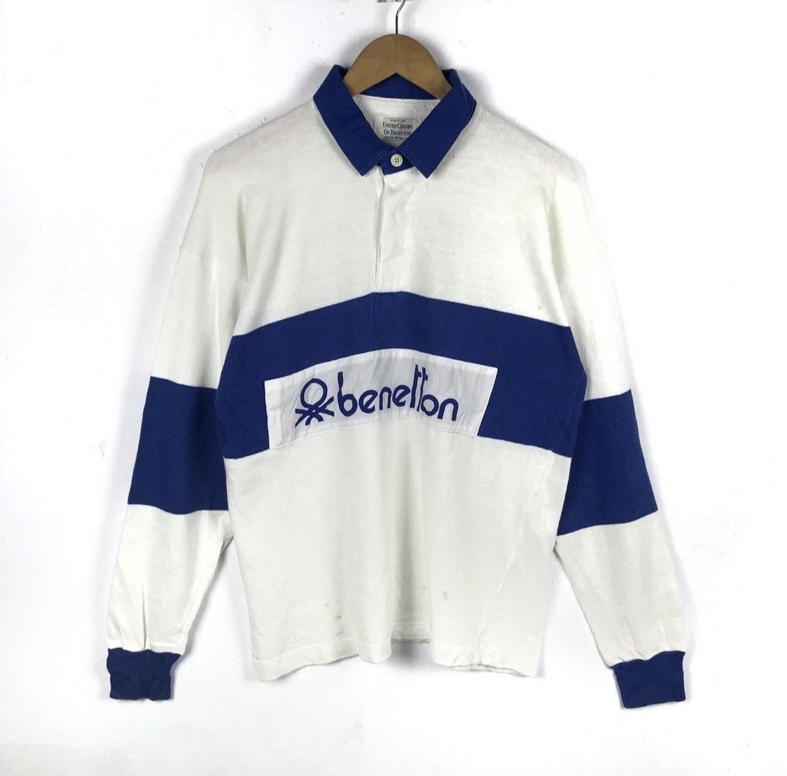 『5年保証』 Benetton Benetton Of Colors United Rugby T-shirt Vintage ウェア