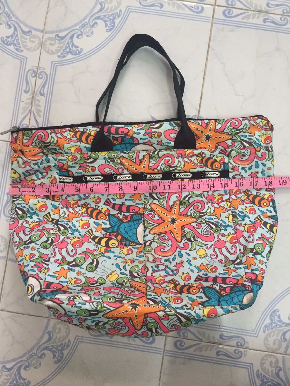 LeSportsac Full Print Sea Lives LeSportsac Tote Size ONE SIZE - 11 Thumbnail