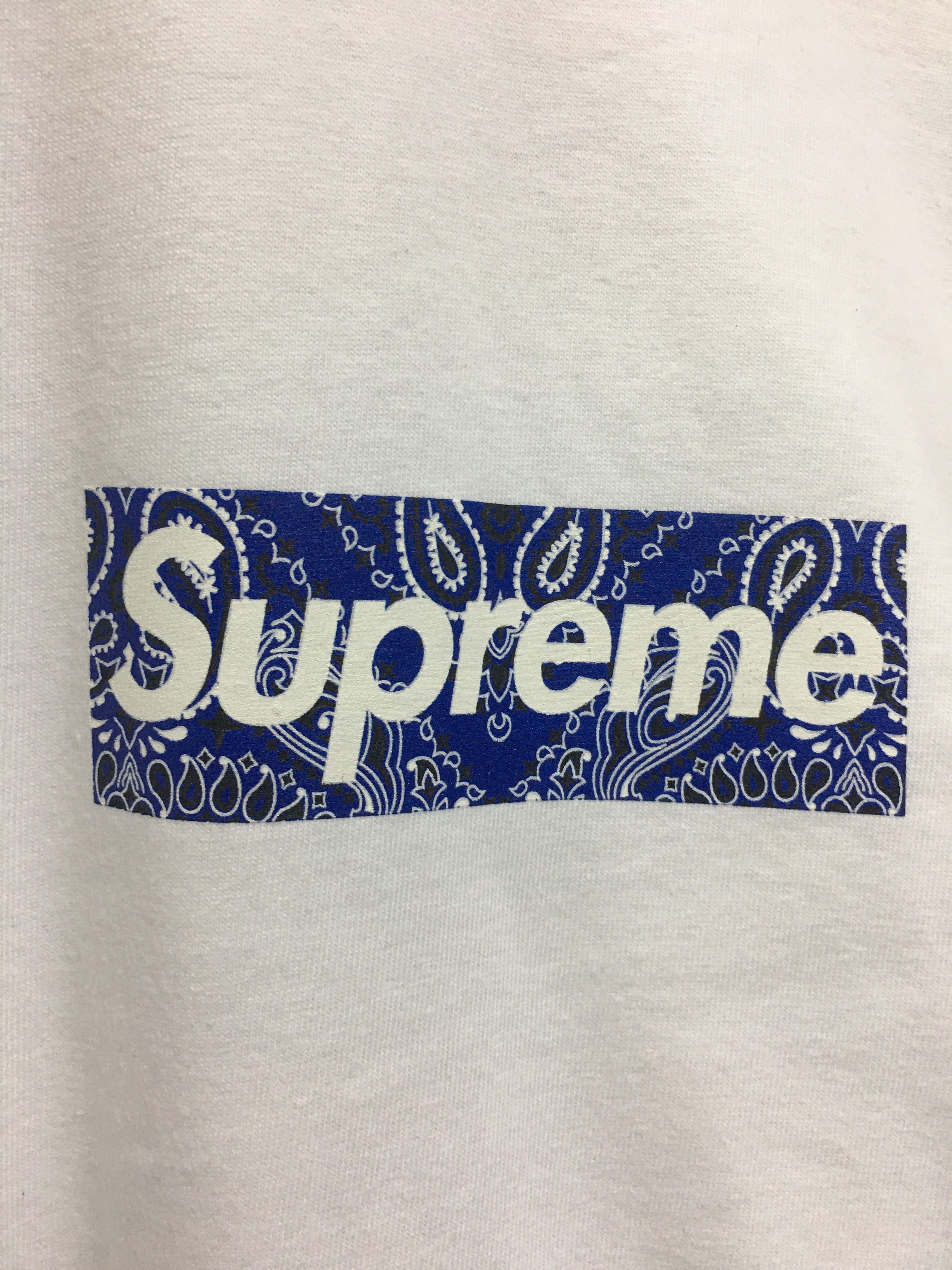 Supreme Supreme Bandana Box Logo Tee Size US XL / EU 56 / 4 - 2 Thumbnail