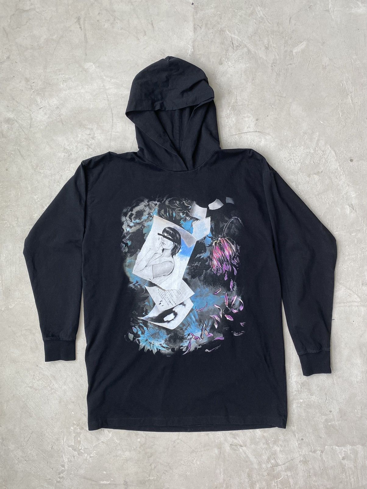 Margiela Oversized Graphic Hoodie