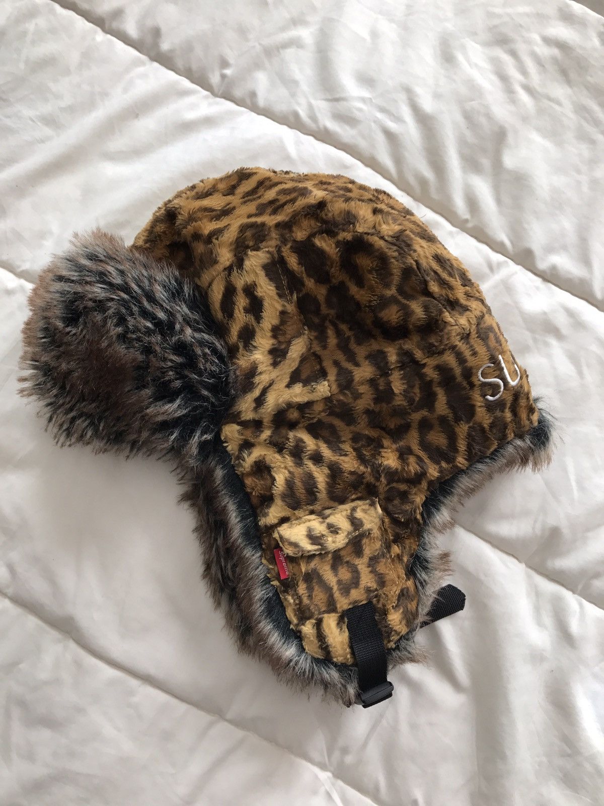 Supreme Leopard Fur Trooper Hat | Grailed