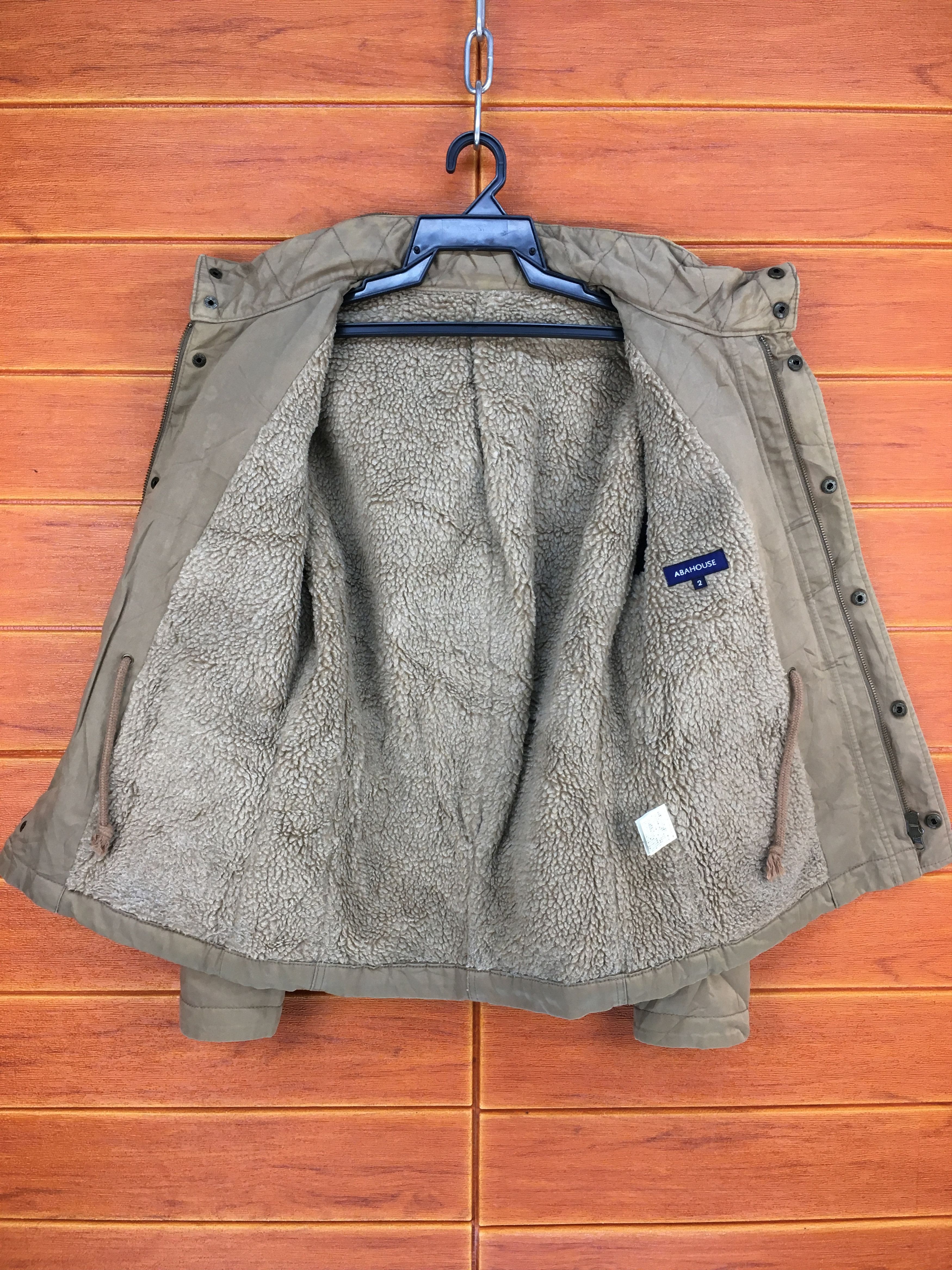 ABAHOUSE ABAHOUSE Japan Jacket With Lining Fleece Size US S / EU 44-46 / 1 - 12 Thumbnail
