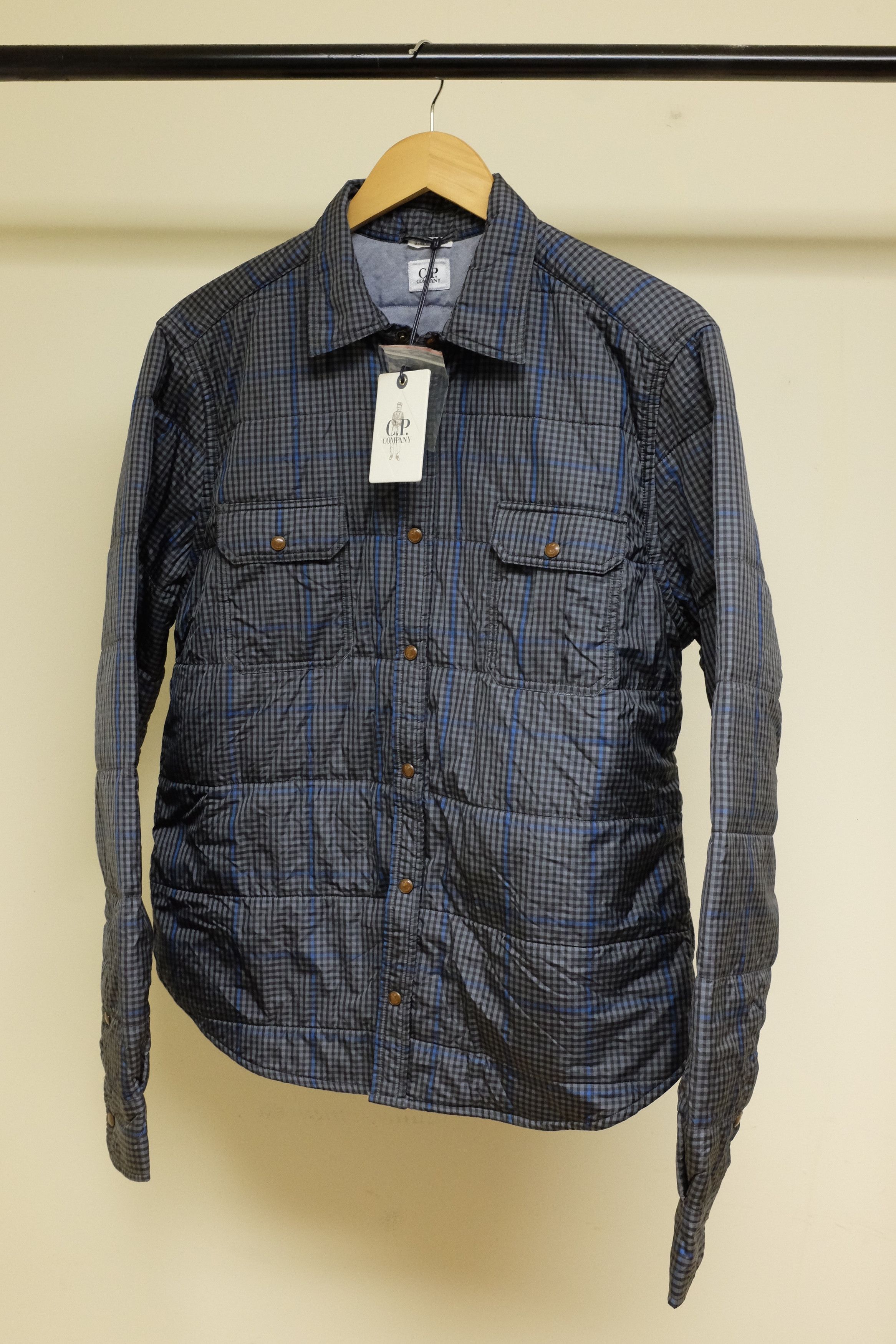 C.P. Company Plaid quilted shirt Size US L / EU 52-54 / 3 - 2 Preview