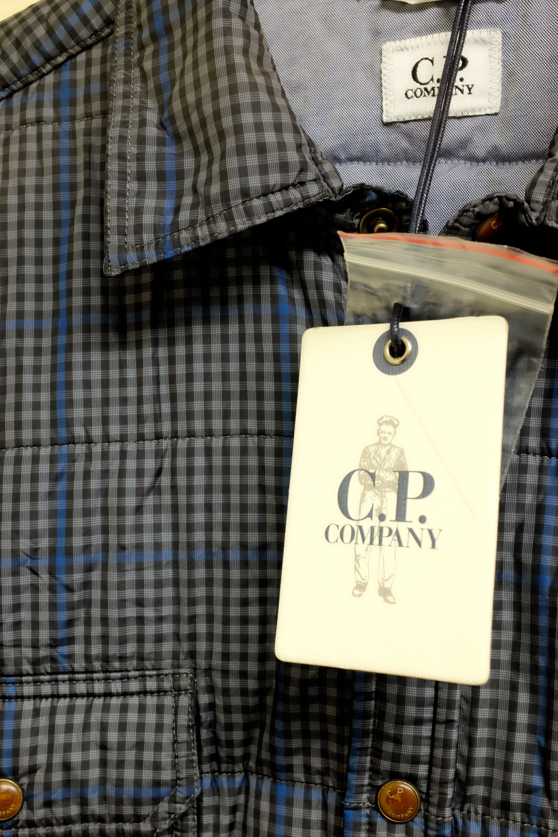 C.P. Company Plaid quilted shirt Size US L / EU 52-54 / 3 - 1 Preview