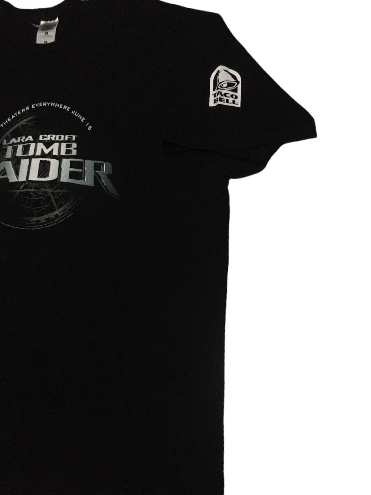 Vintage Vtg Movie Tomb Raider Lara Croft Angelina Jolie T-shirt 2001 Size US XL / EU 56 / 4 - 5 Thumbnail