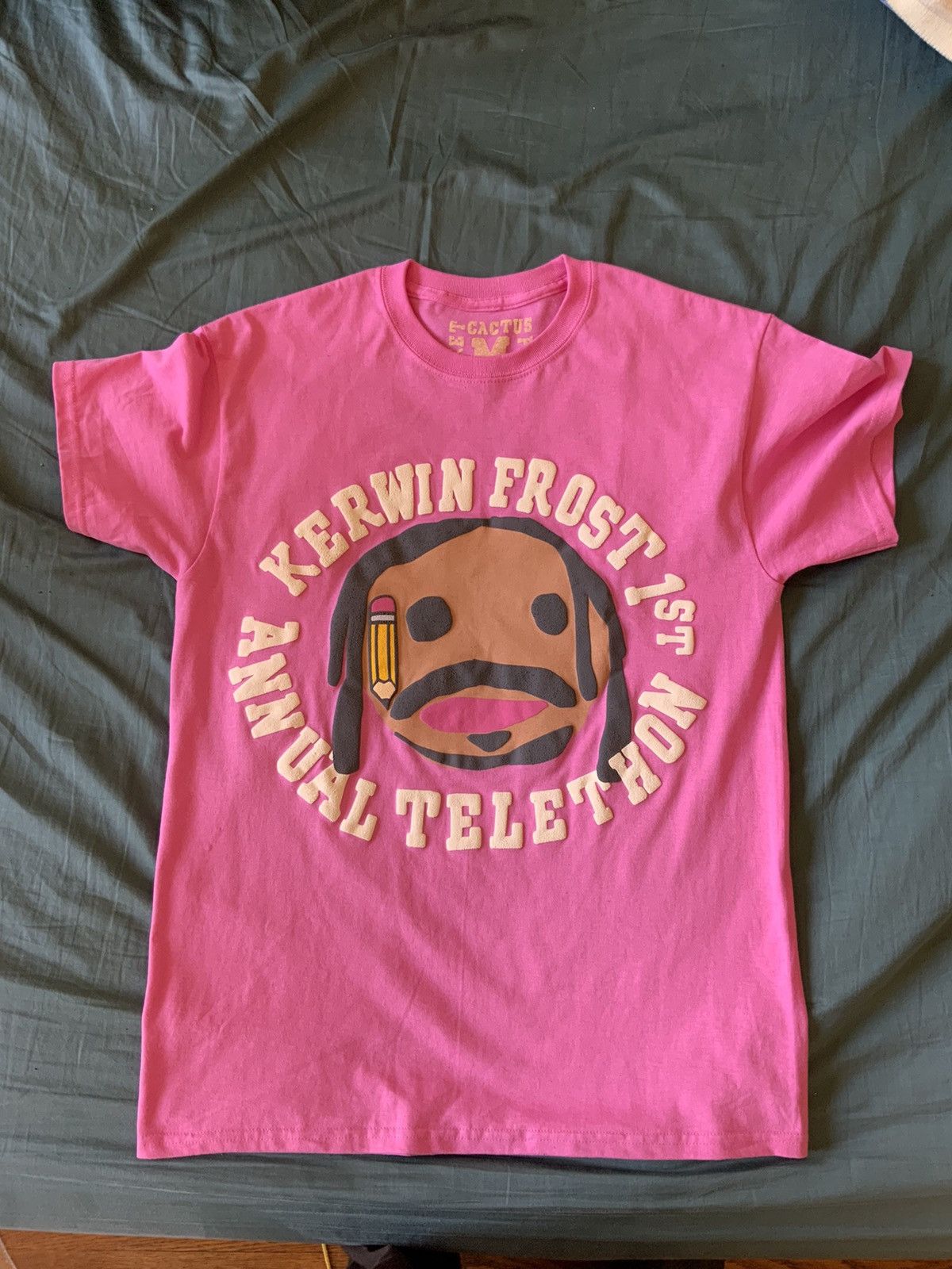 Cactus Plant Flea Market CPFM FOR KERWIN FROST TELETHON T-SHIRT Size US M / EU 48-50 / 2 - 2 Thumbnail