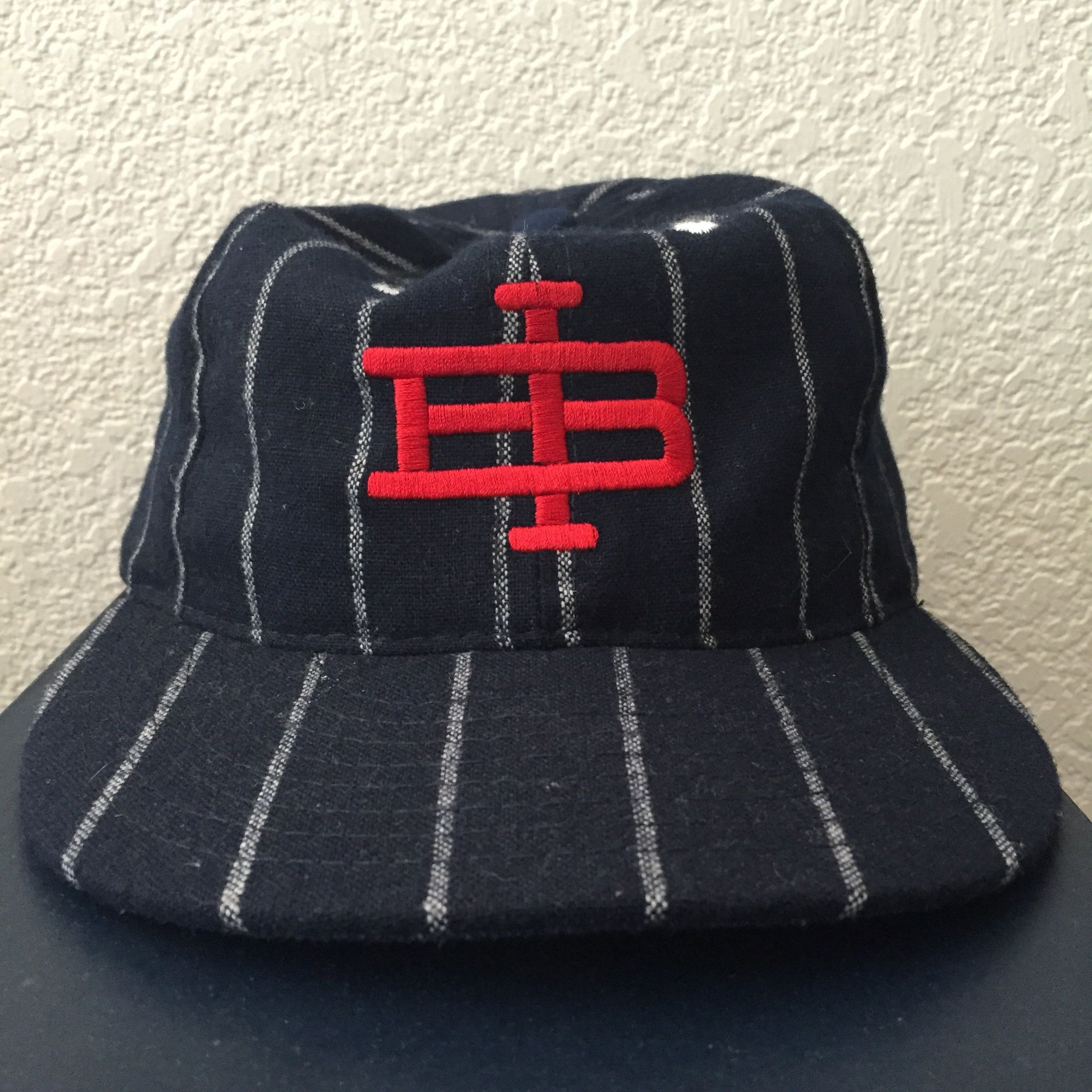 【レア】EBBETS FIELD FLANNELS BLACK IVY CAP Ebbets Field Flannels Black Ivy Strapback | Grailed