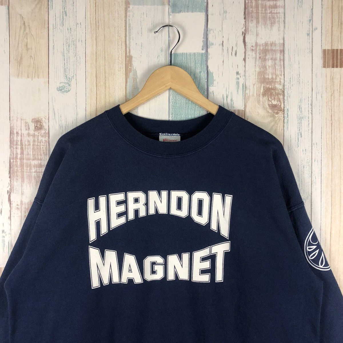 Vintage Vintage Herndon Magnet Sweatshirt Big Logo Size US L / EU 52-54 / 3 - 2 Thumbnail