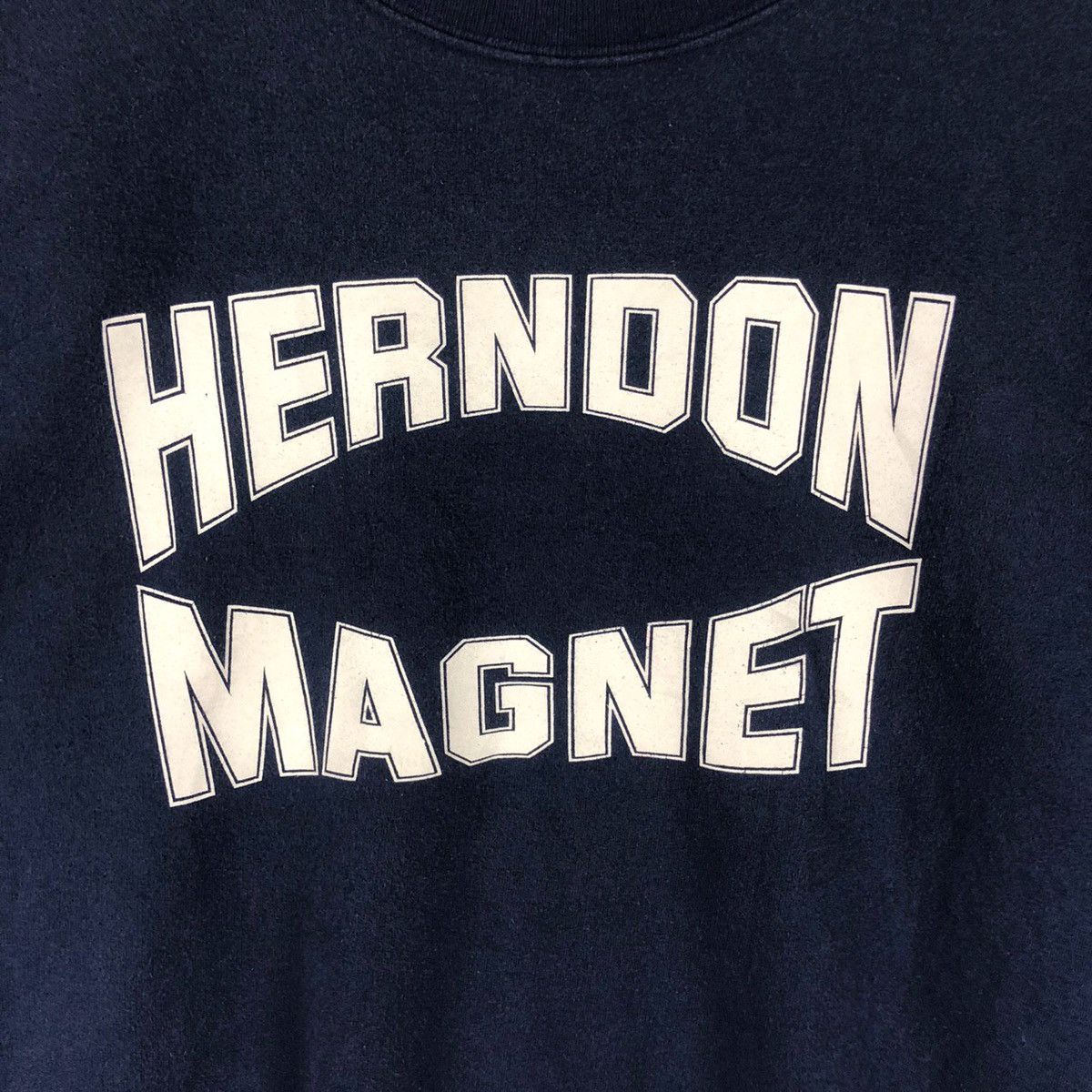 Vintage Vintage Herndon Magnet Sweatshirt Big Logo Size US L / EU 52-54 / 3 - 3 Thumbnail