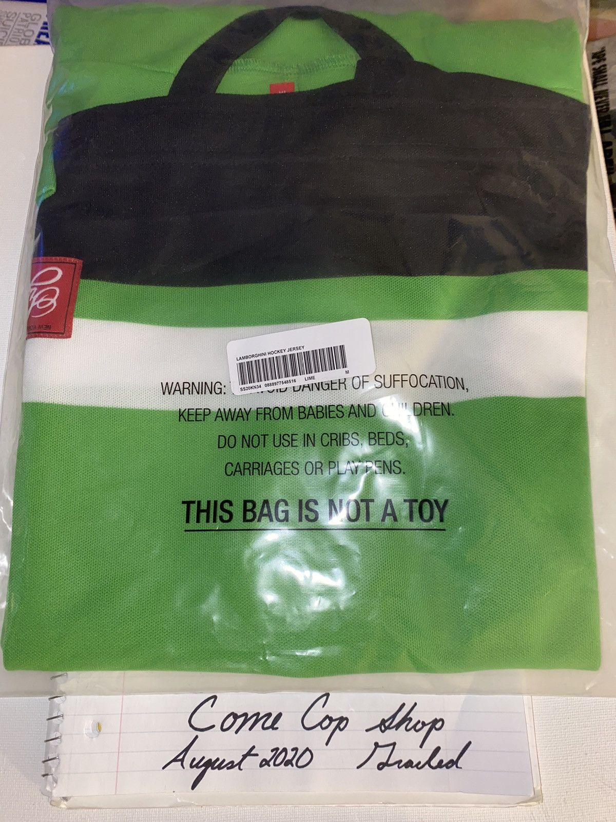 Lamborghini × Supreme Hockey Jersey Size US M / EU 48-50 / 2 - 4 Thumbnail