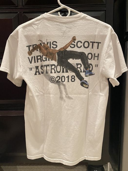 Astroworld off store white t shirt