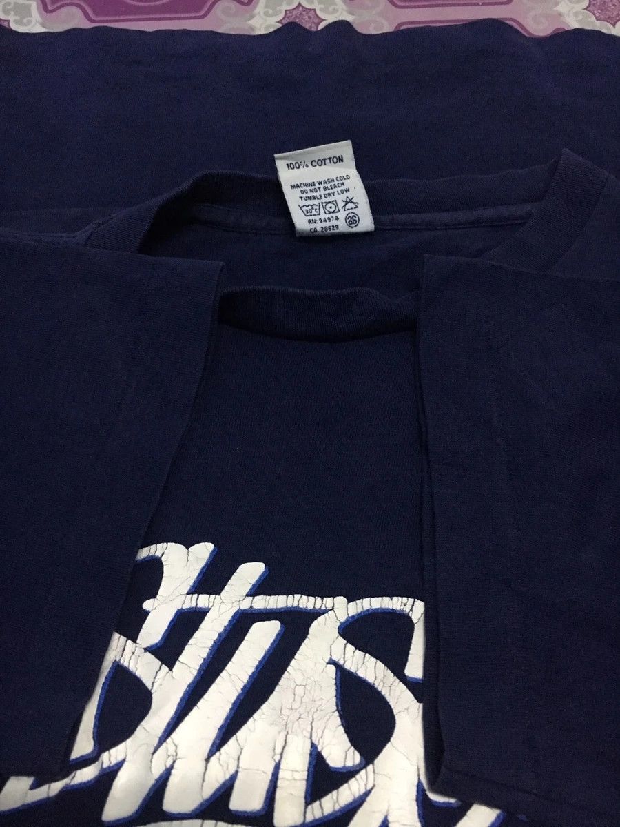 Stussy × Vintage Vintage Stussy Big Logo Meds in USA T-shirt Size US M / EU 48-50 / 2 - 3 Thumbnail