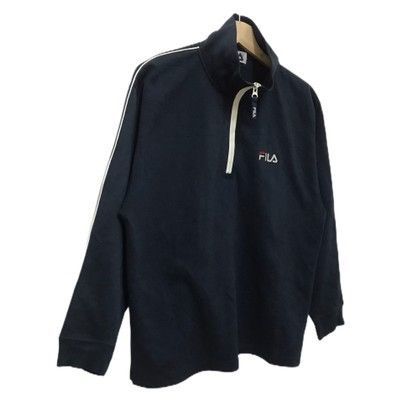 Fila × Japanese Brand Fila Half Zipper Small Logo Sweatshirt Size US M / EU 48-50 / 2 - 2 Thumbnail