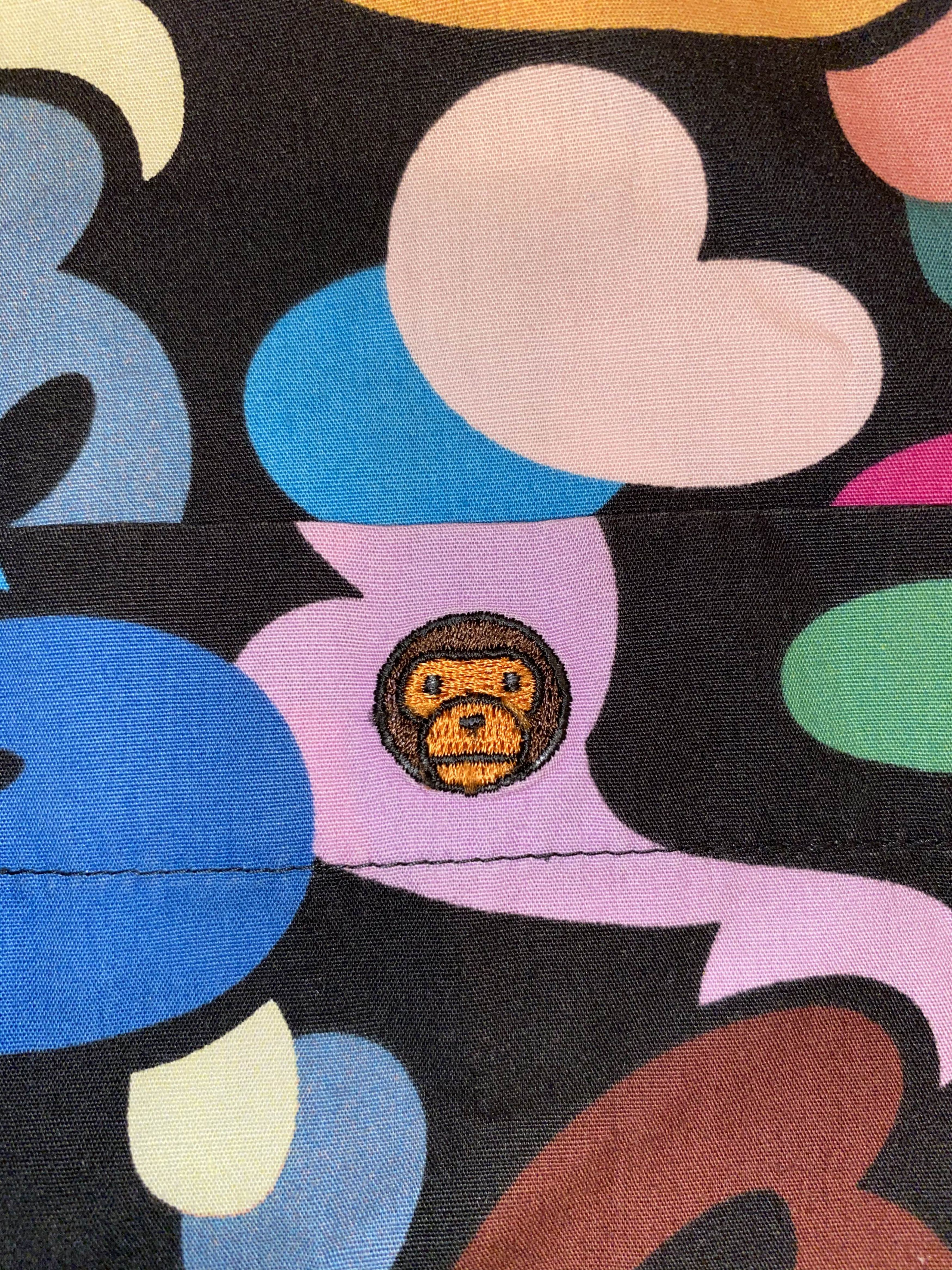 Bape Bape Baby Milo Camo Button Up Long Sleeve Size US XS / EU 42 / 0 - 2 Thumbnail