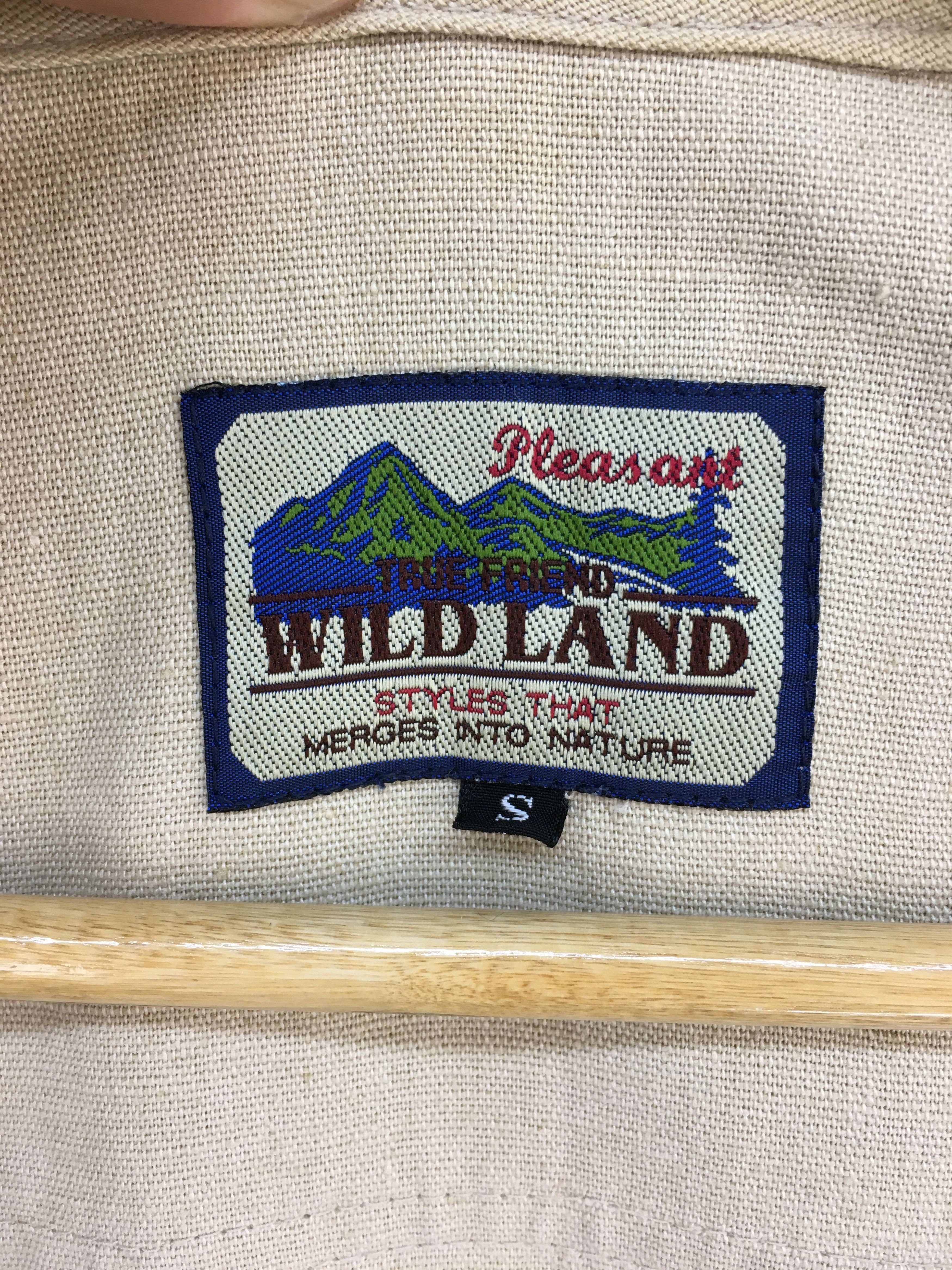 Japanese Brand × Vintage Vintage Wild Land Streetwear Tactical Multi Pocket Vest Size US S / EU 44-46 / 1 - 7 Thumbnail