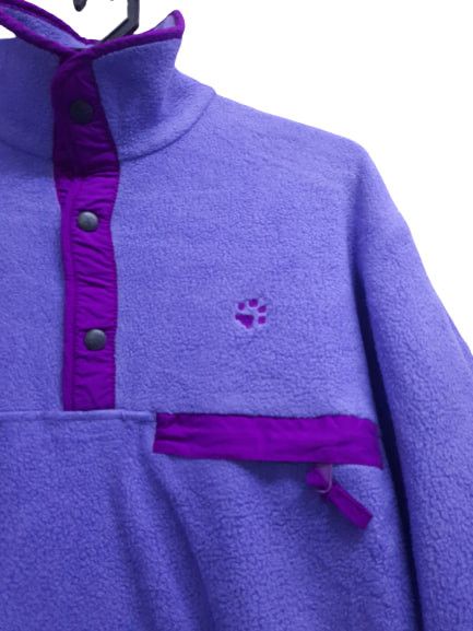 Jack Wolfskin × Vintage Vintage Jack Wolfskin Fleece Jacket Size US L / EU 52-54 / 3 - 3 Thumbnail