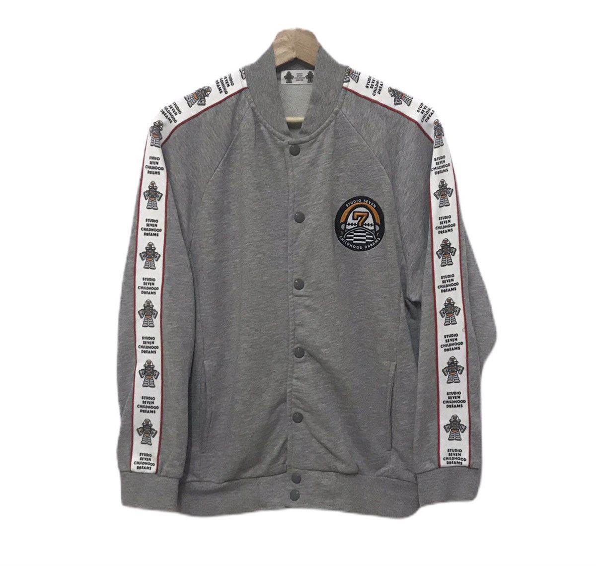 Japanese Brand × Studio Seven × Vintage Studio Seven Childhood Dreams Button Sweatshirt Size US S / EU 44-46 / 1 - 2 Thumbnail