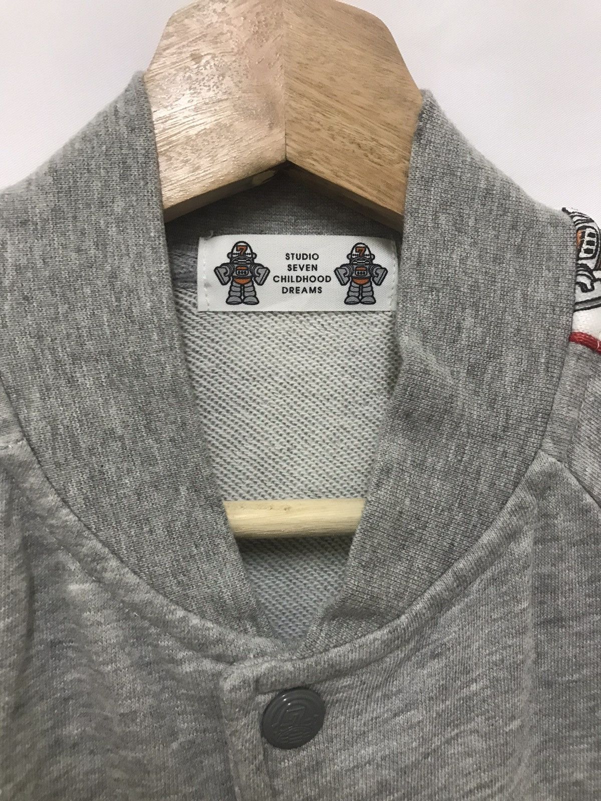 Japanese Brand × Studio Seven × Vintage Studio Seven Childhood Dreams Button Sweatshirt Size US S / EU 44-46 / 1 - 6 Thumbnail