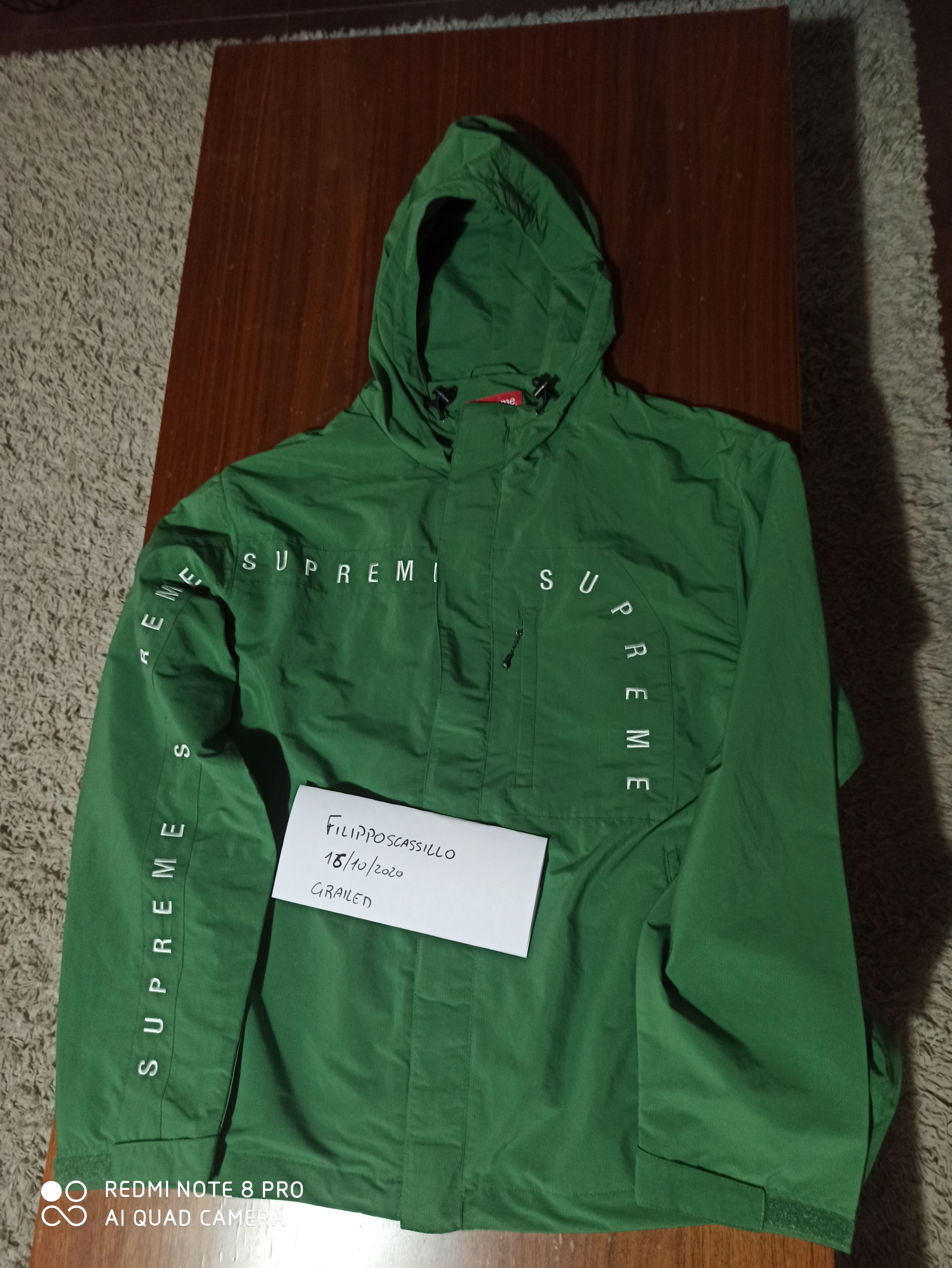 Supreme Curve Logos Ripstop Jacket-