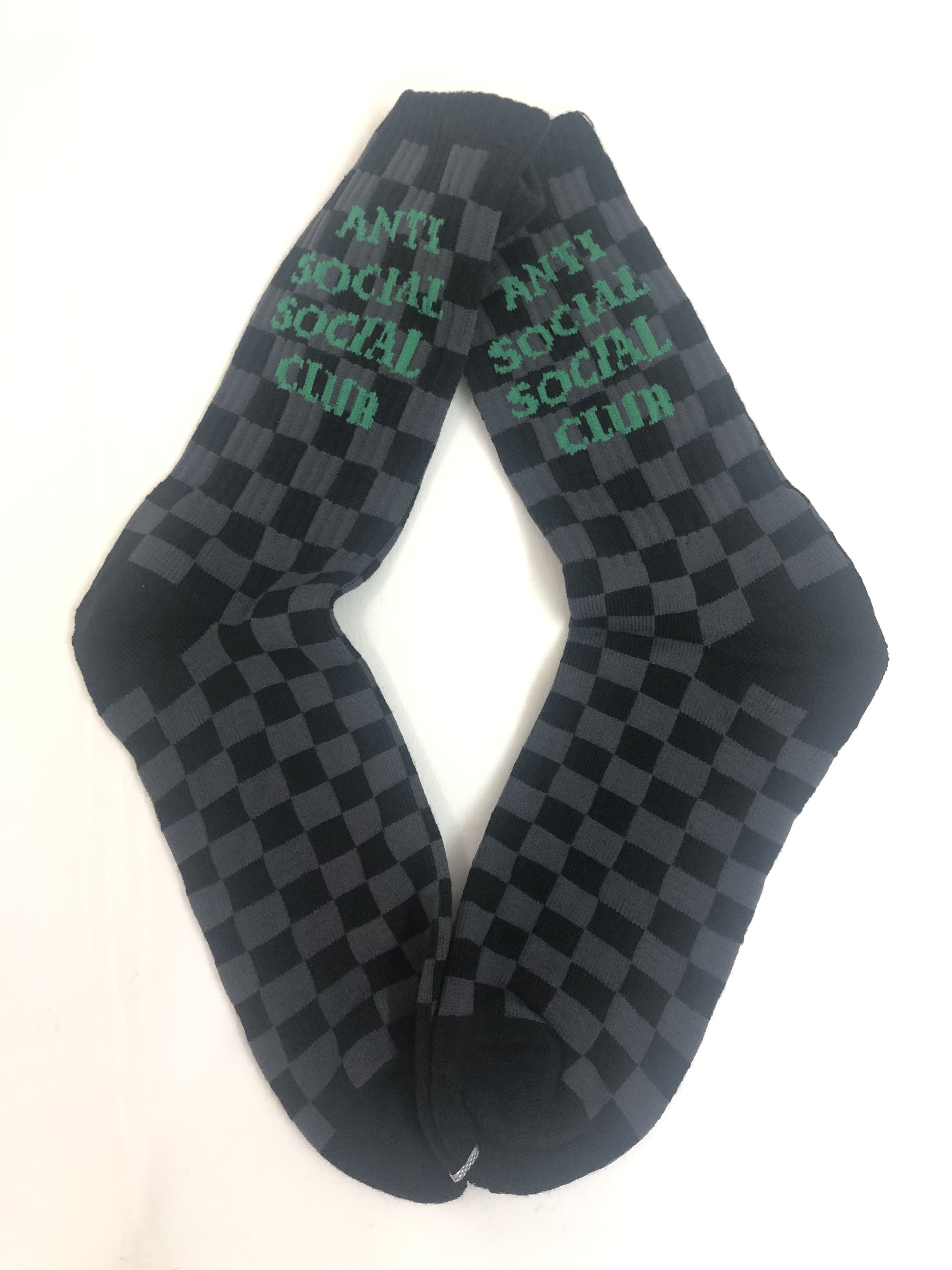 Anti Social Social Club DS ASSC Photo Booth Black Socks Supreme Bape kith kaws Size ONE SIZE - 2 Thumbnail