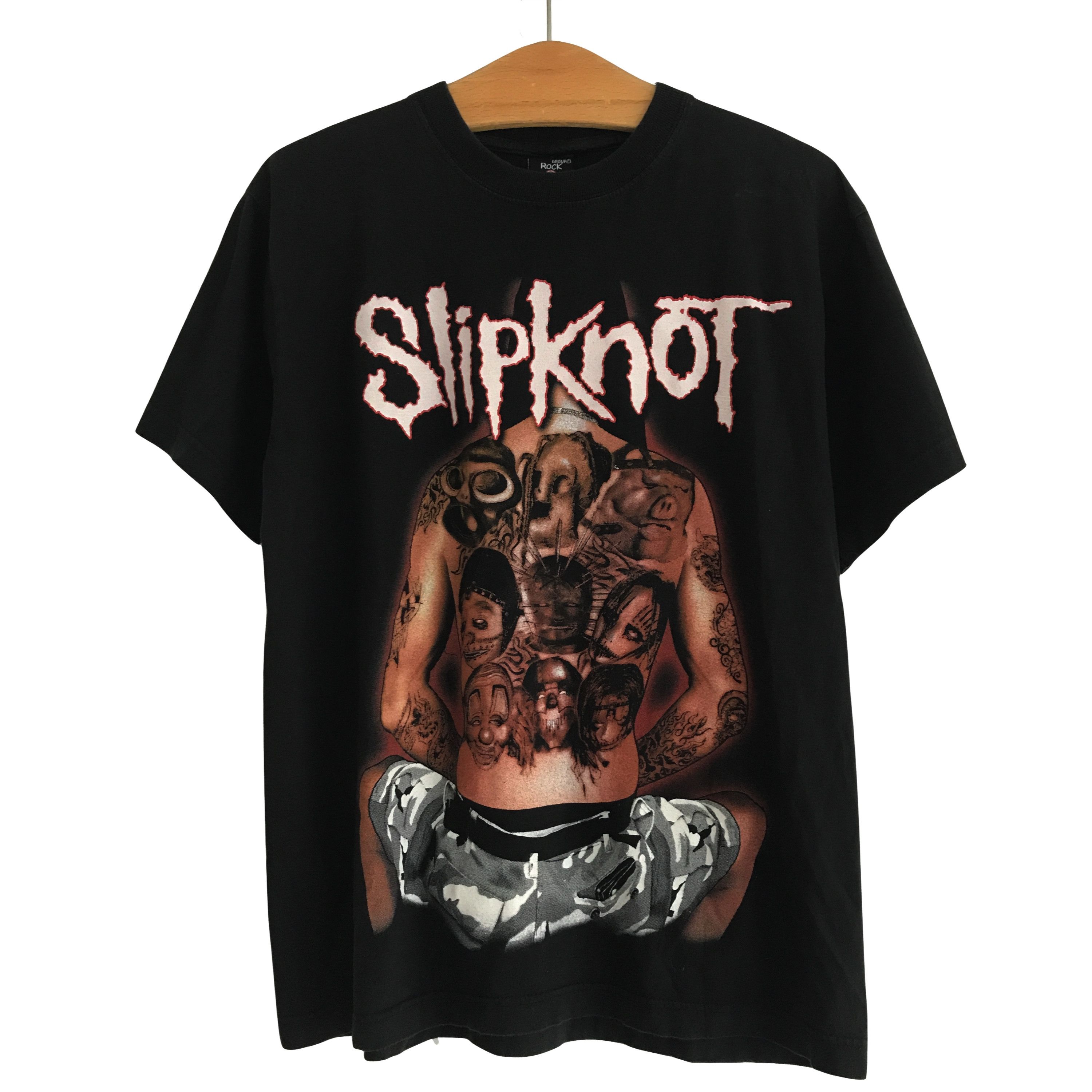 Vintage Vintage super rare original Slipknot tattoo bootleg T