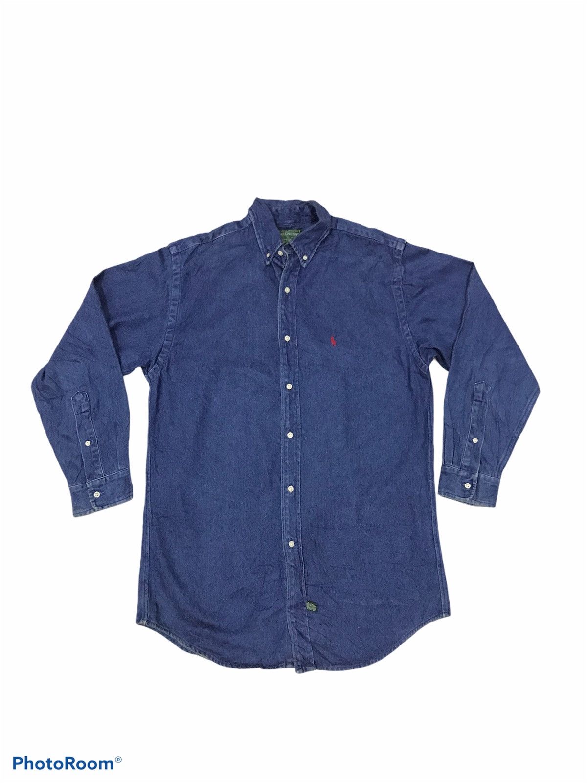 Polo Ralph Lauren VINTAGE POLO COUNTRY RALPH LAUREN DENIM SHIRT RARE Size US M / EU 48-50 / 2 - 1 Thumbnail