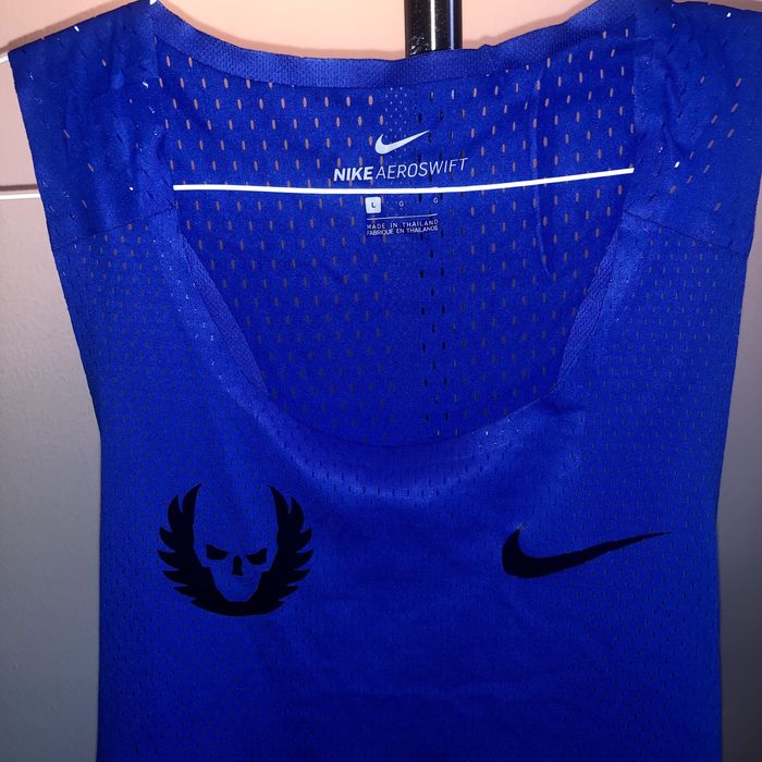 Nike NWT Nike Oregon Project Blue Aeroswift Singlet sz L | Grailed
