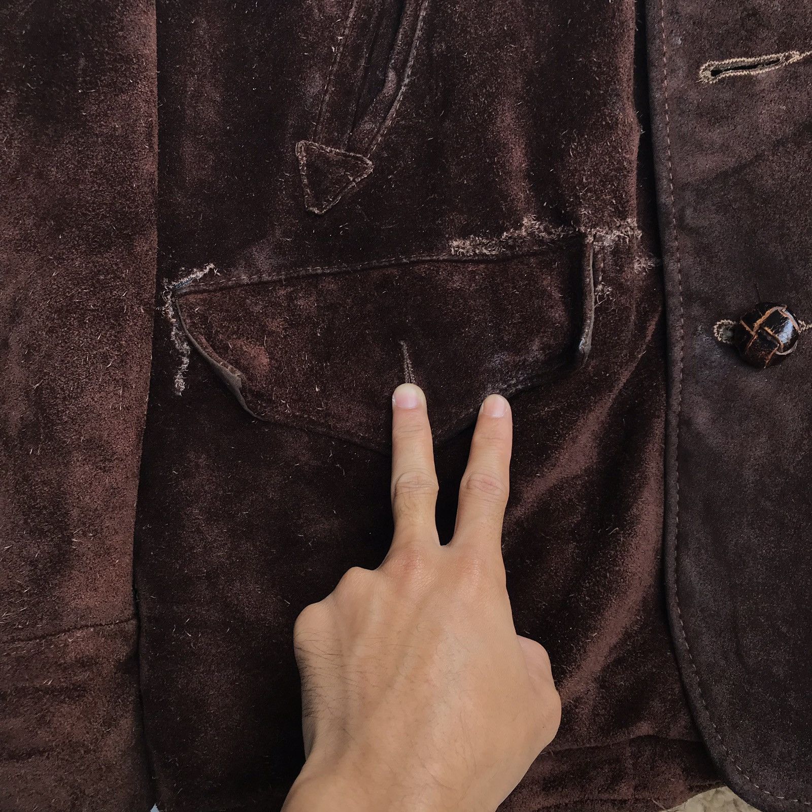 Schott × Vintage Vintage Schott Double Collar Shearling Sheepskin Jacket Size US M / EU 48-50 / 2 - 4 Thumbnail