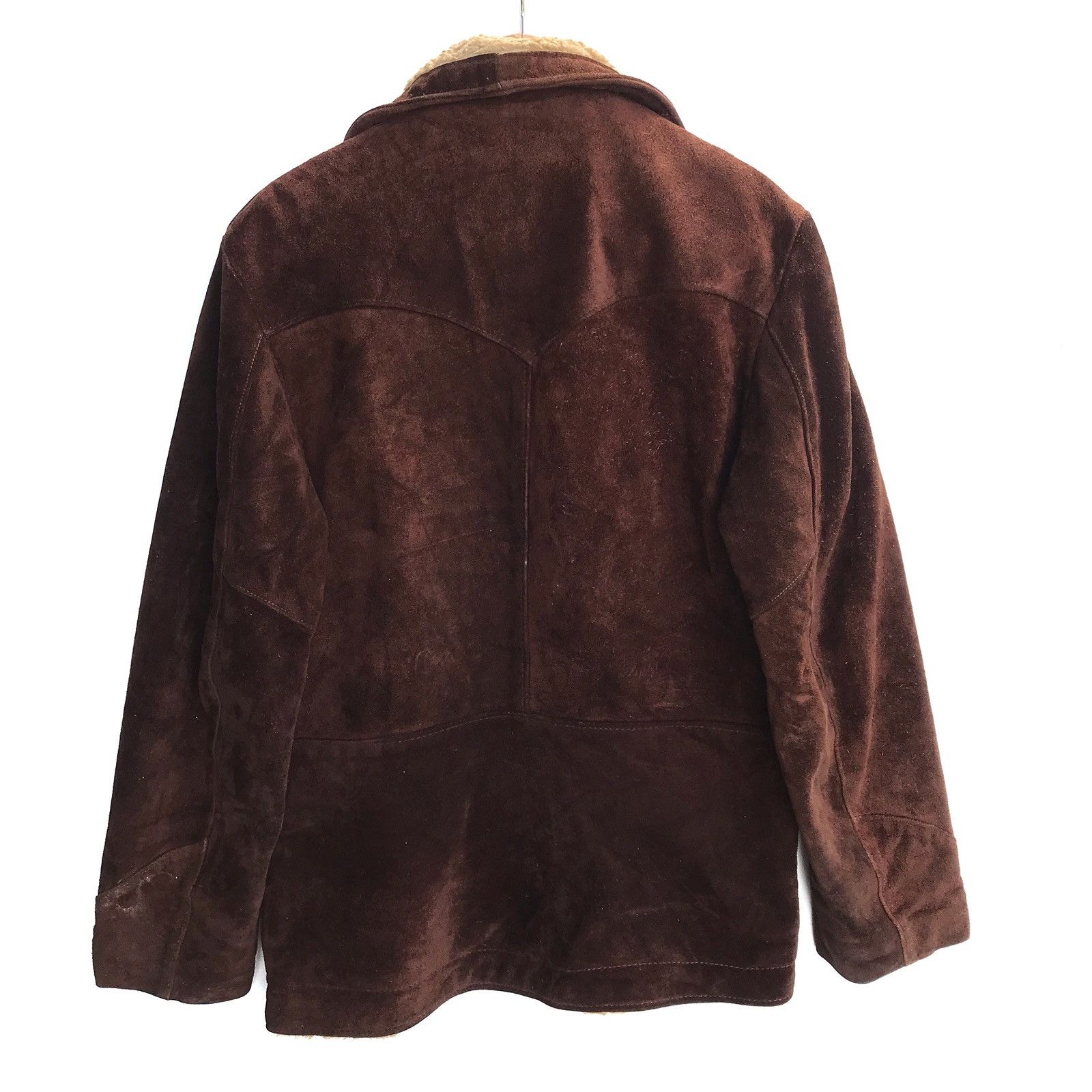 Schott × Vintage Vintage Schott Double Collar Shearling Sheepskin Jacket Size US M / EU 48-50 / 2 - 2 Thumbnail