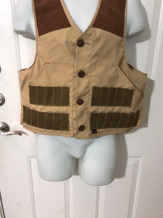 Vintage, Jackets & Coats, Vintage 9s Y2k Campus Tan Outdoors Fall Duck Hunting  Fishing Plaid Lined Vest M